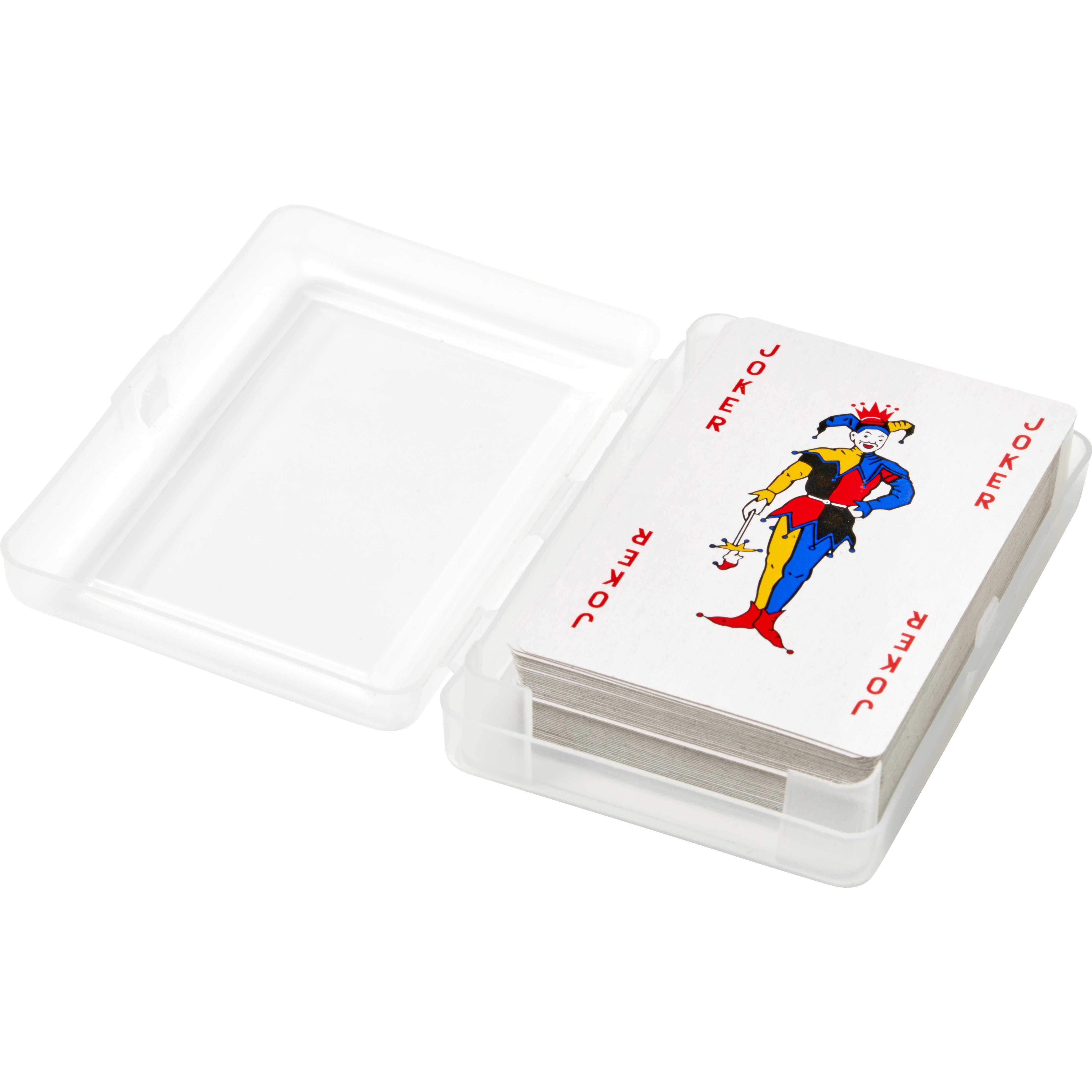 Kartenspiel in transparenter PET Box Victoria