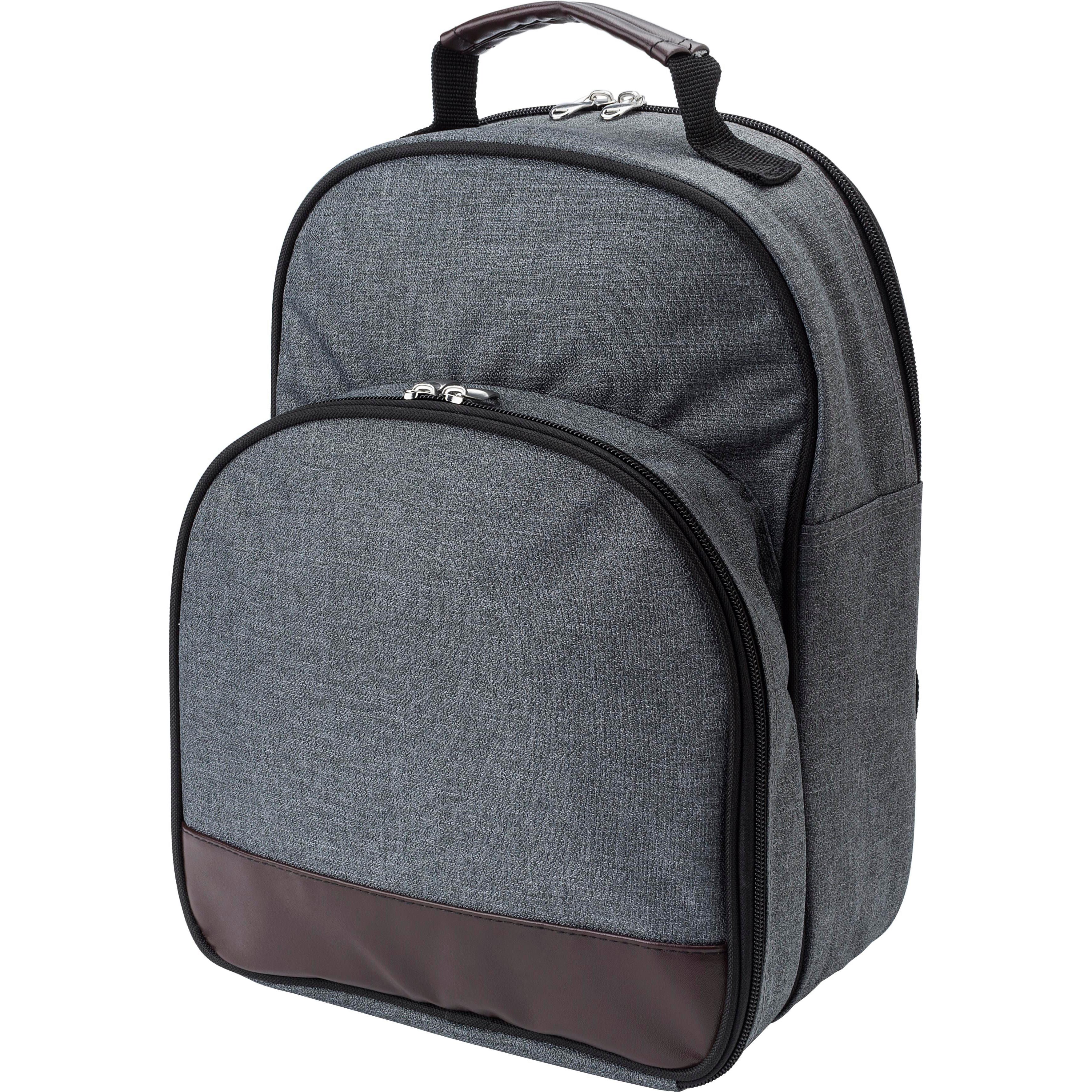 Picknick-Kühlrucksack aus Polycanvas Jolie