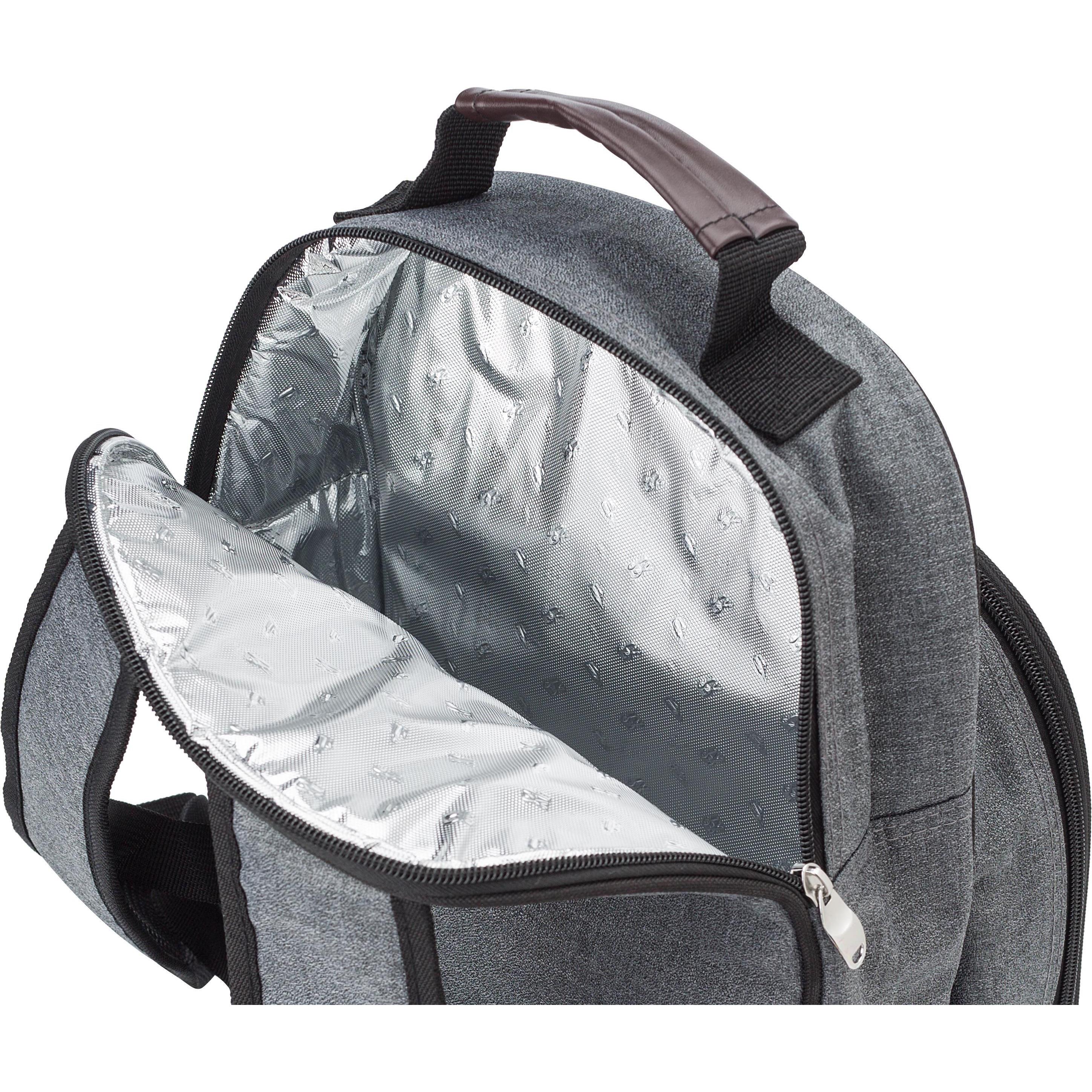 Picknick-Kühlrucksack aus Polycanvas Jolie
