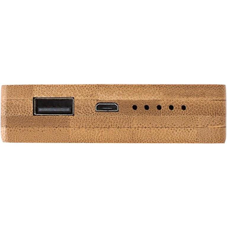 Powerbank aus Bambus Walter