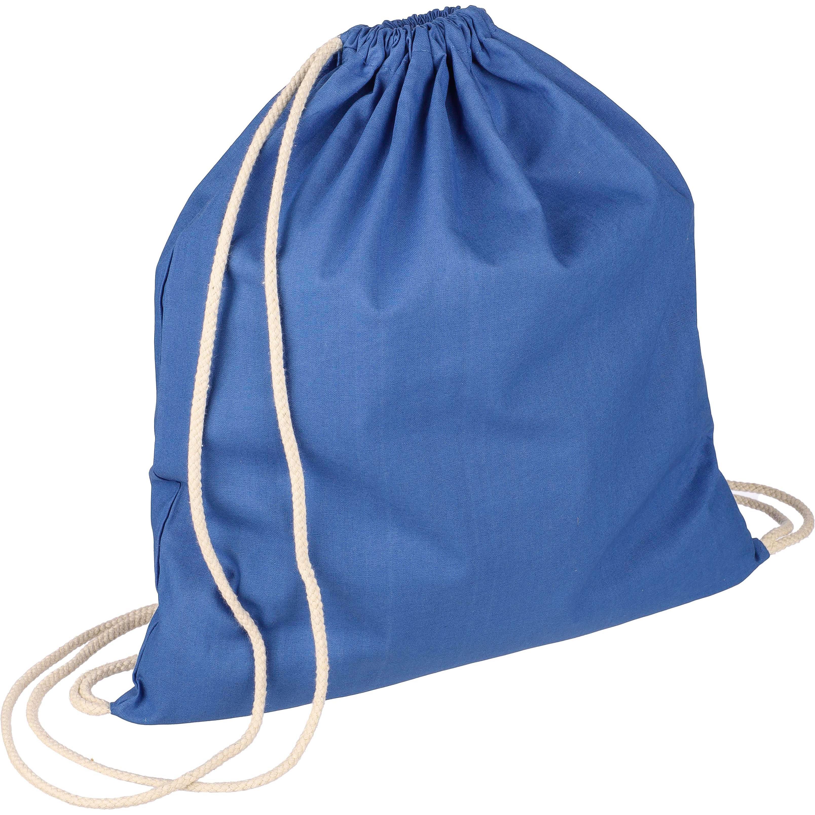 Kordelzug-Rucksack Baumwolle (140 g/m2) Bridget