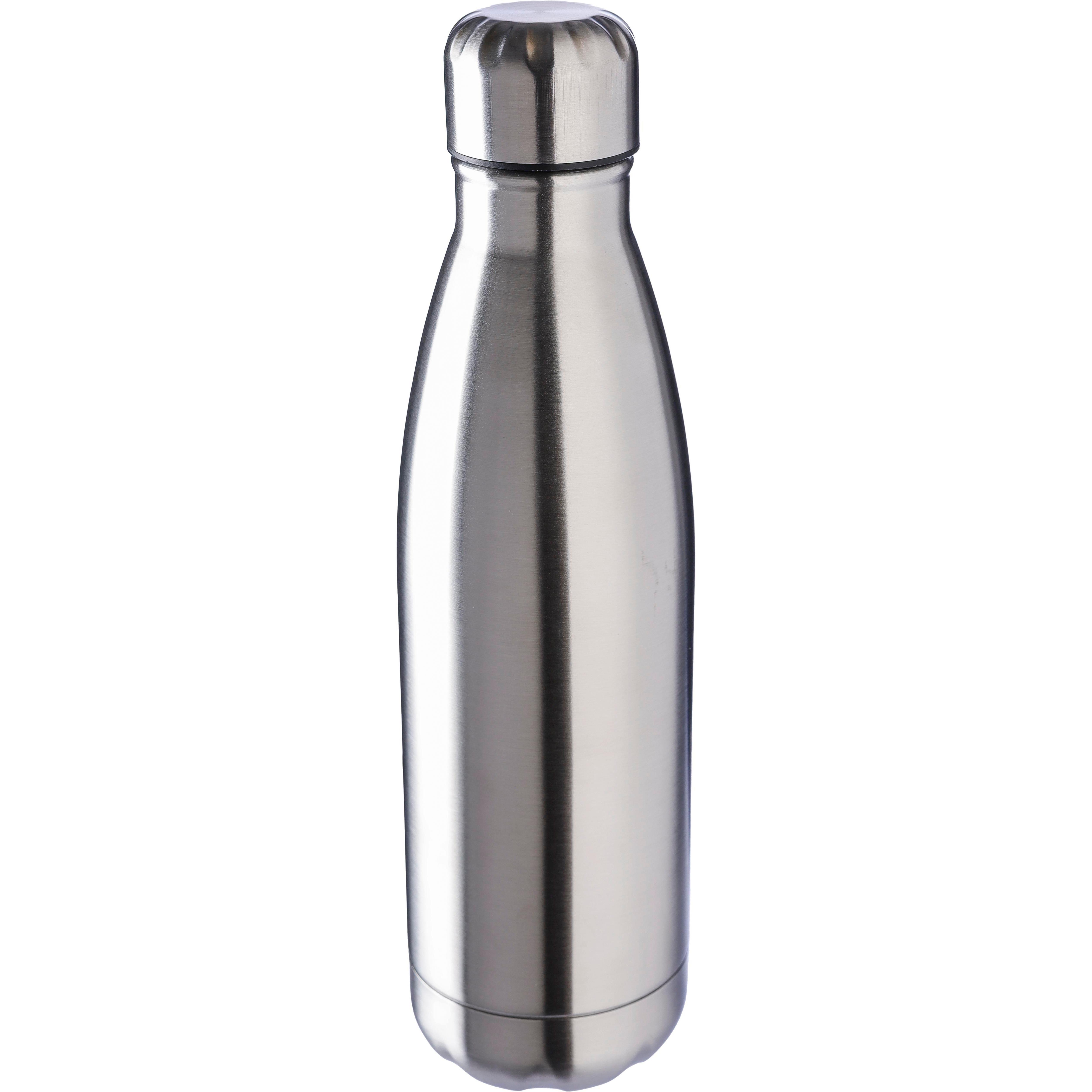 Recycelte doppelwandige Trinkflasche aus Edelstahl Lombok