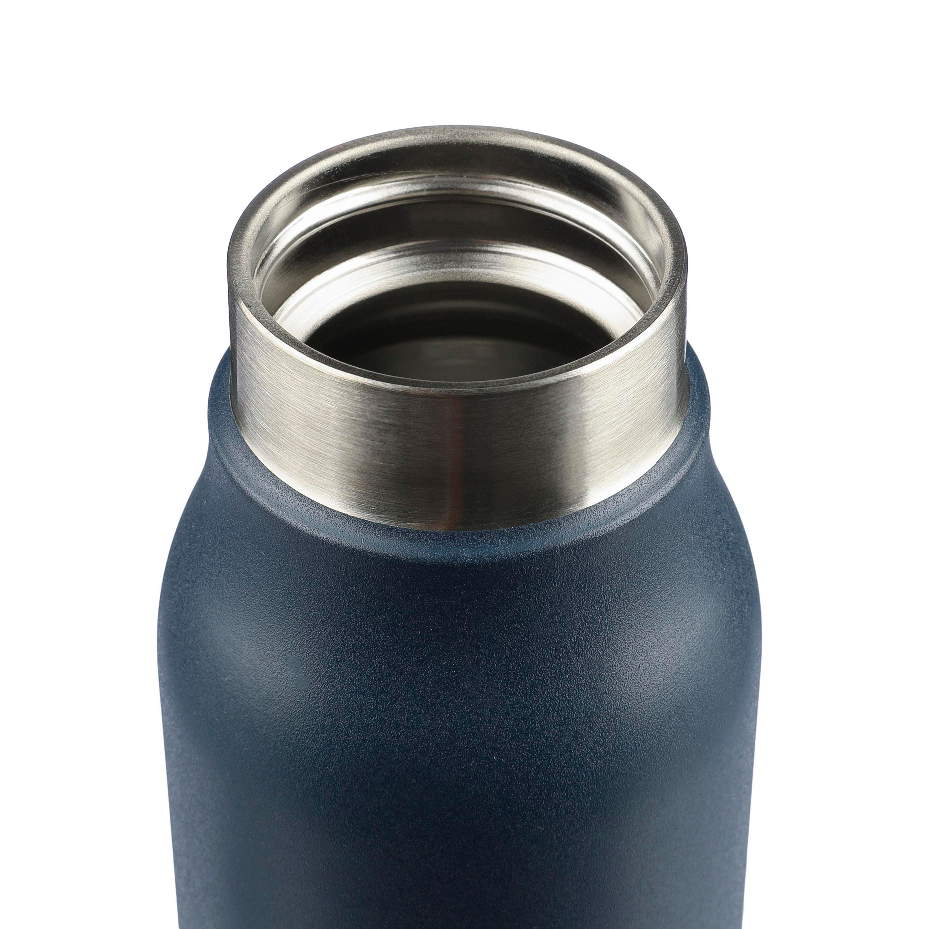 Doppelwandige Trinkflasche aus recyceltem Edelstahl (600 ml) Cassian