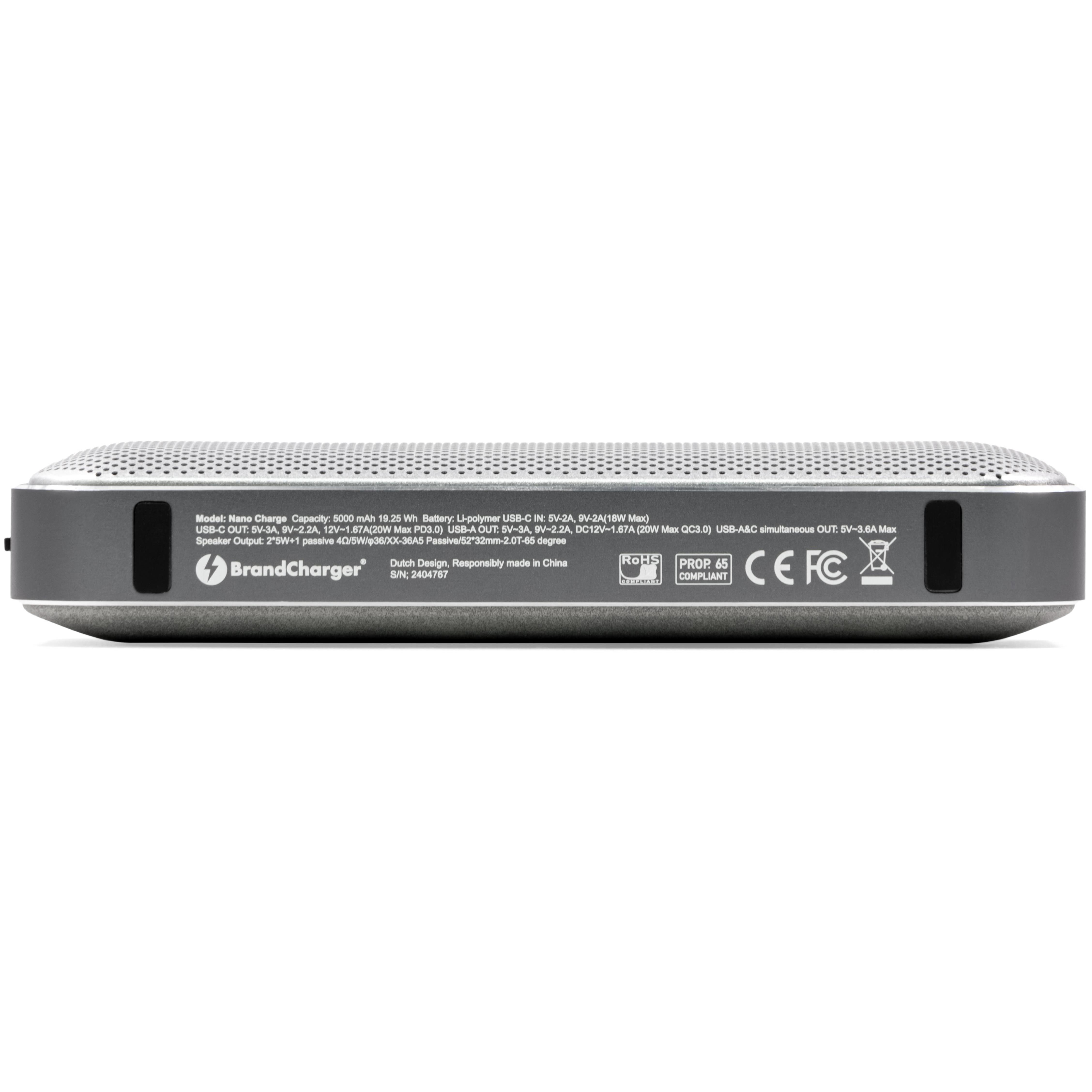 BrandCharger Nano Charge kabelloser Lautsprecher
