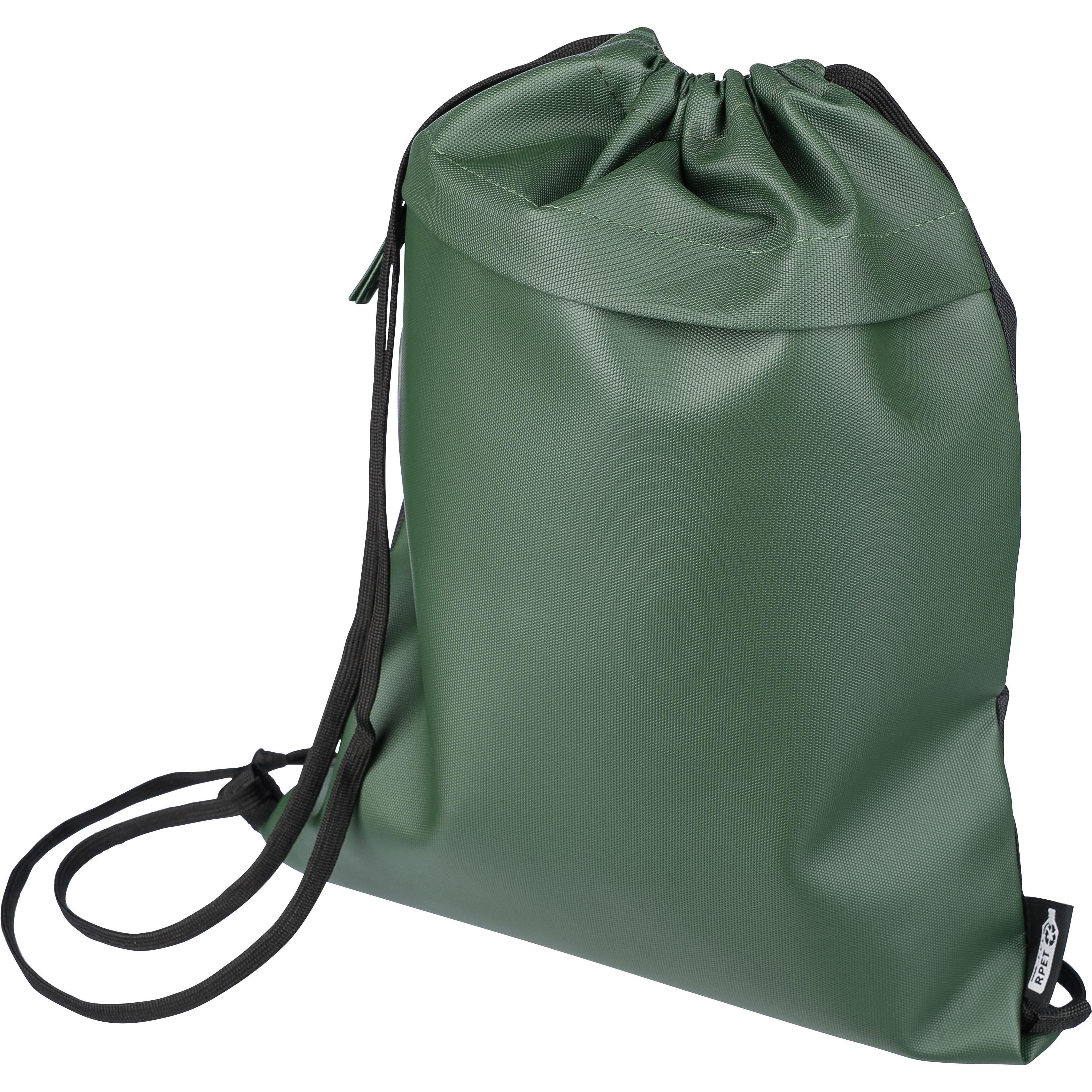 rPET Polyester (600D) Rucksack mit Kordelzug Auri
