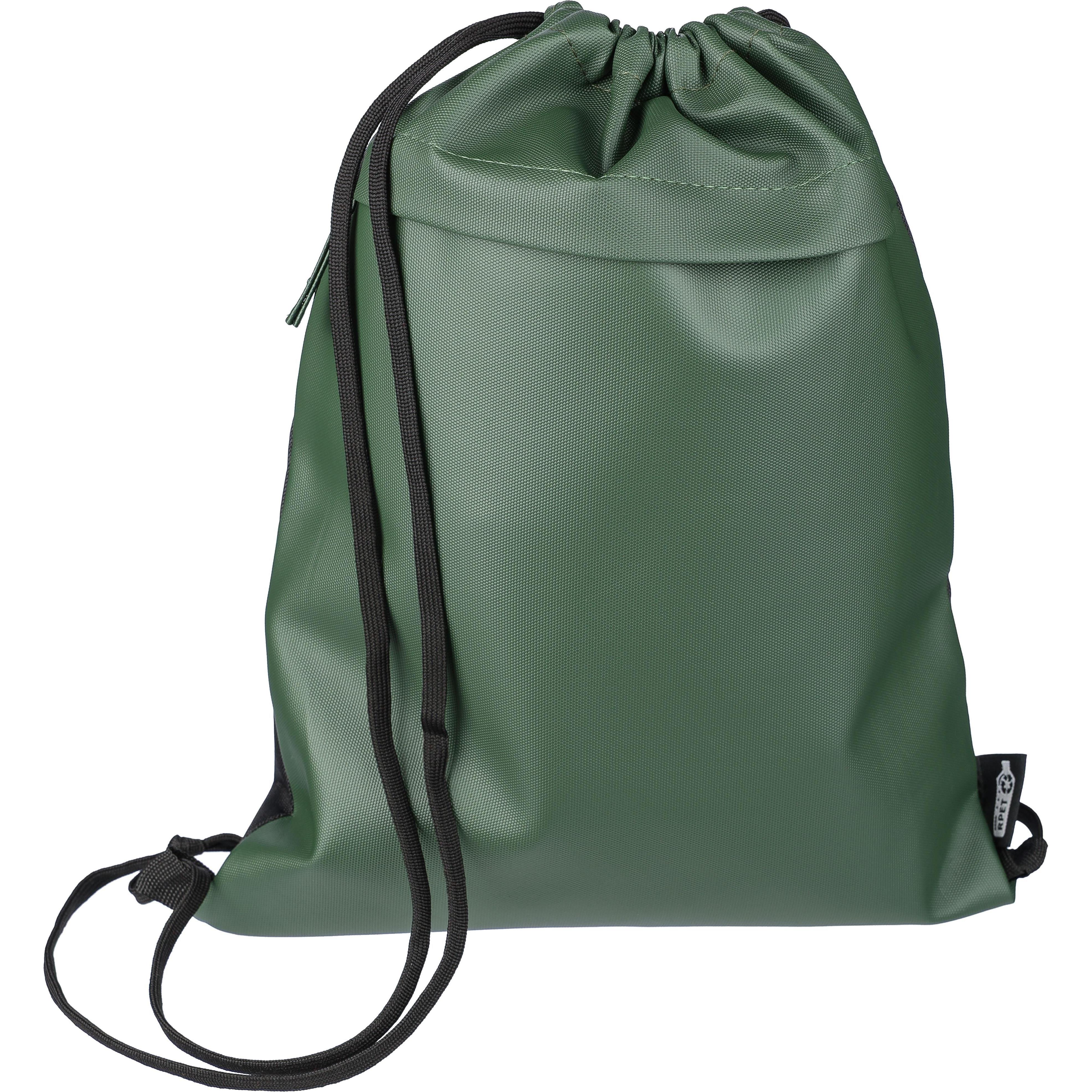 rPET Polyester (600D) Rucksack mit Kordelzug Auri