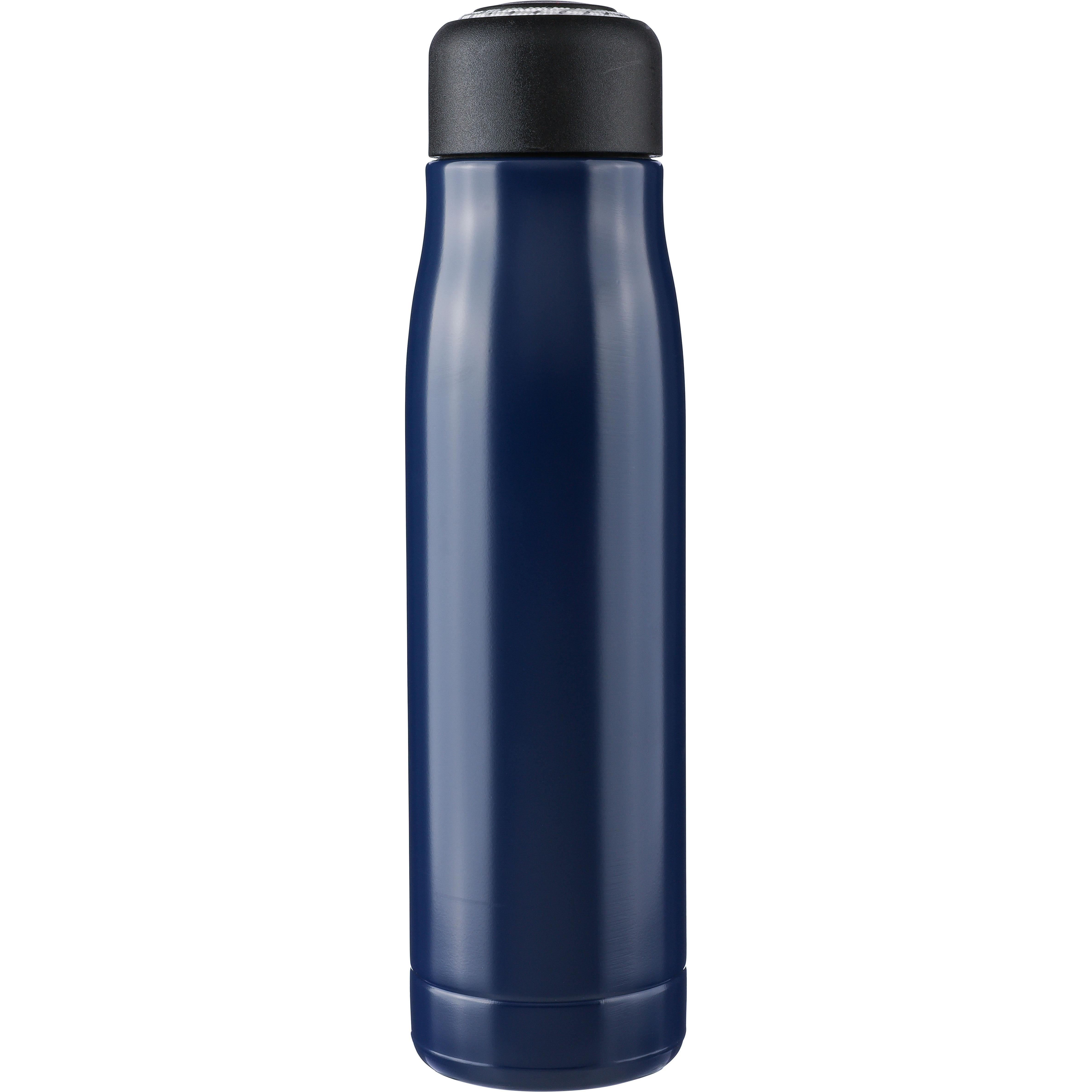Doppelwandige Trinkflasche aus recyceltem Edelstahl (500 ml) Solene