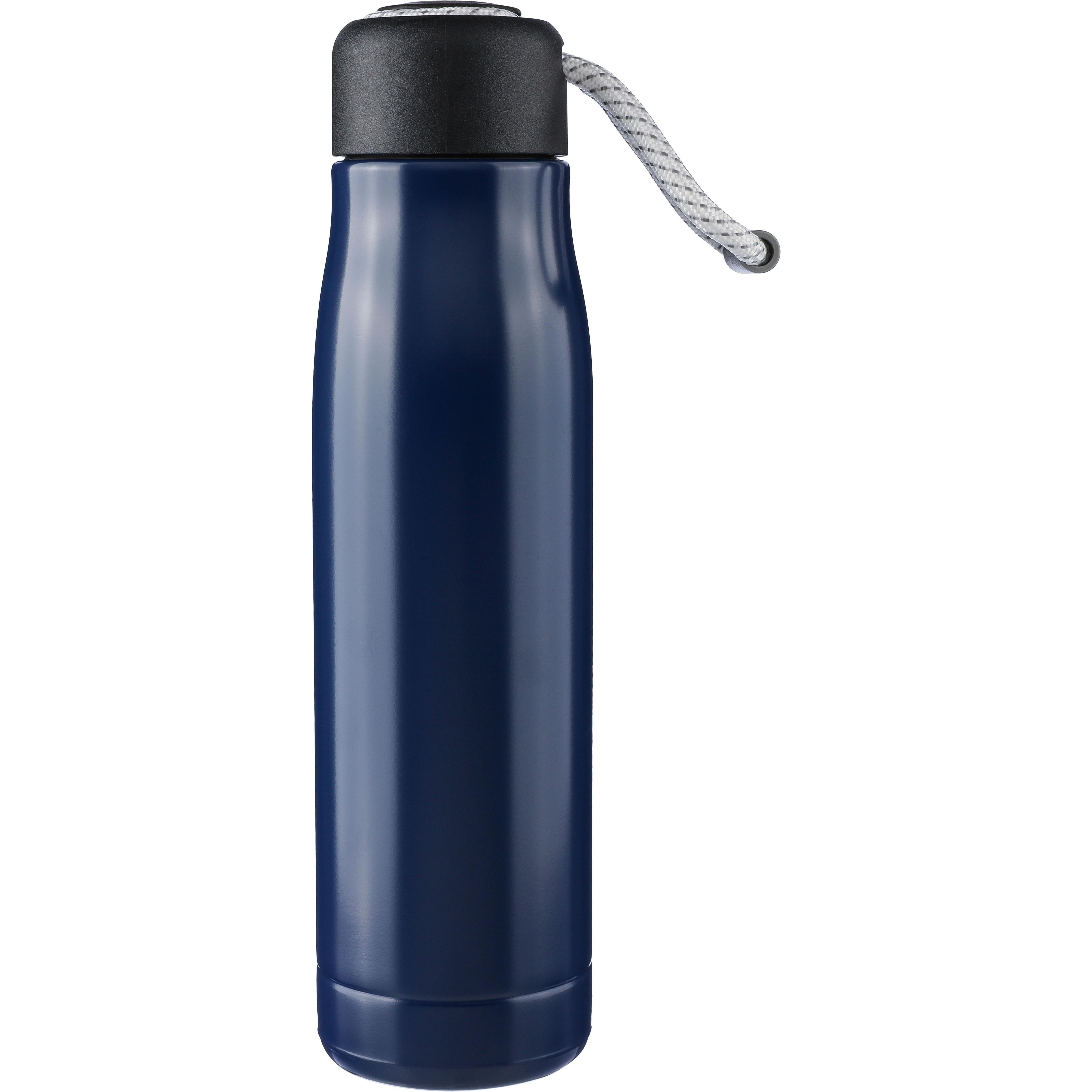 Doppelwandige Trinkflasche aus recyceltem Edelstahl (500 ml) Solene