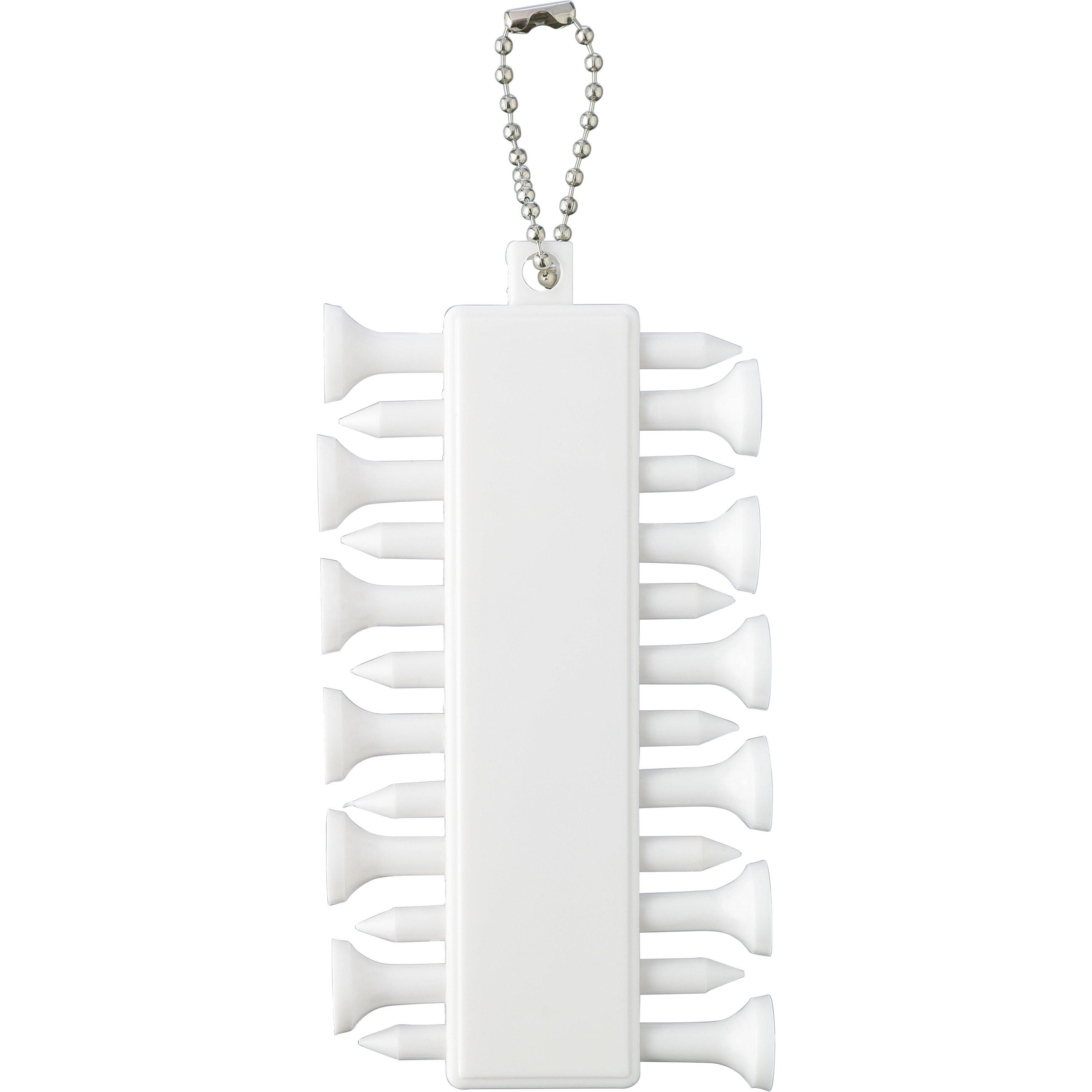 Golftee-Set Aveline aus recyceltem ABS
