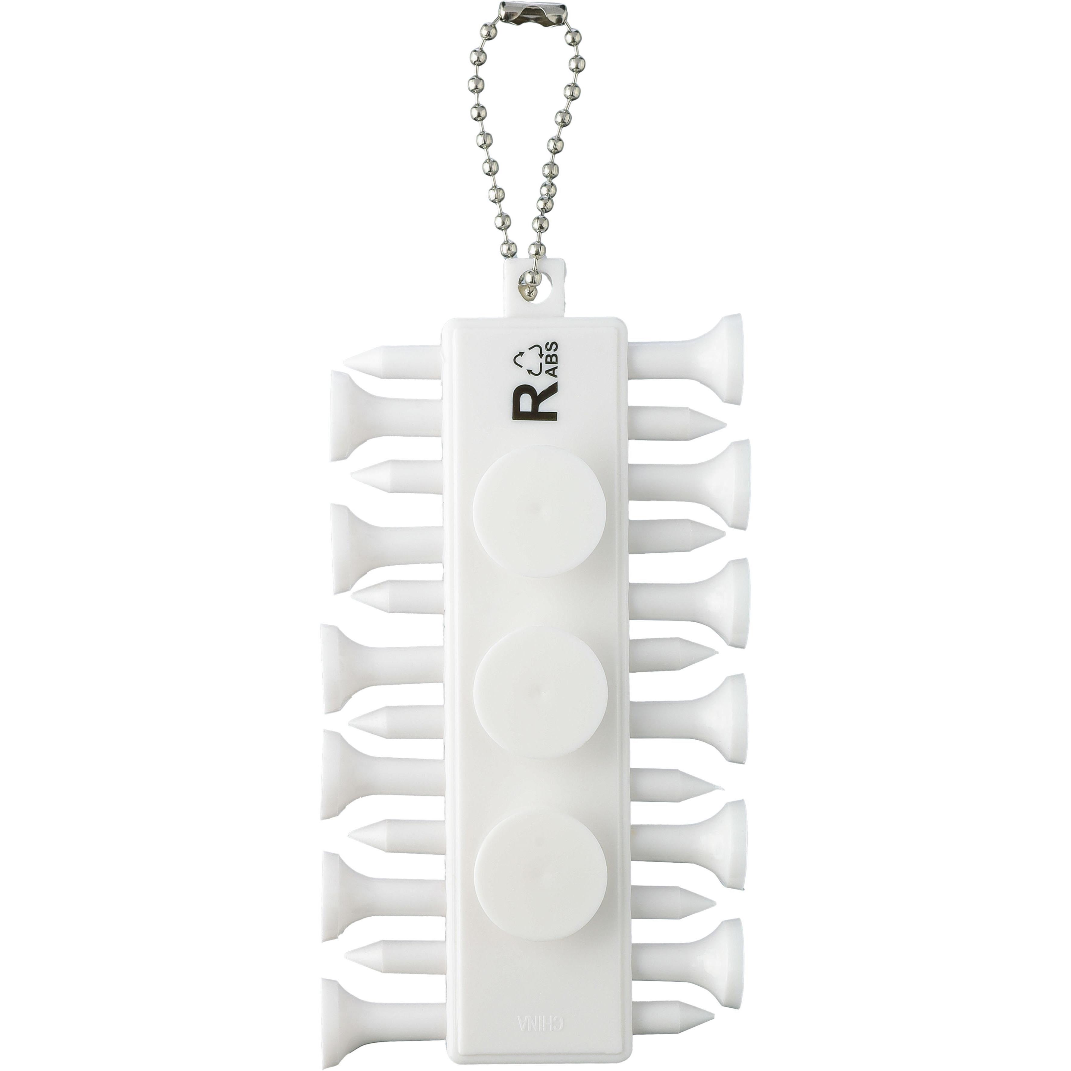 Golftee-Set Aveline aus recyceltem ABS