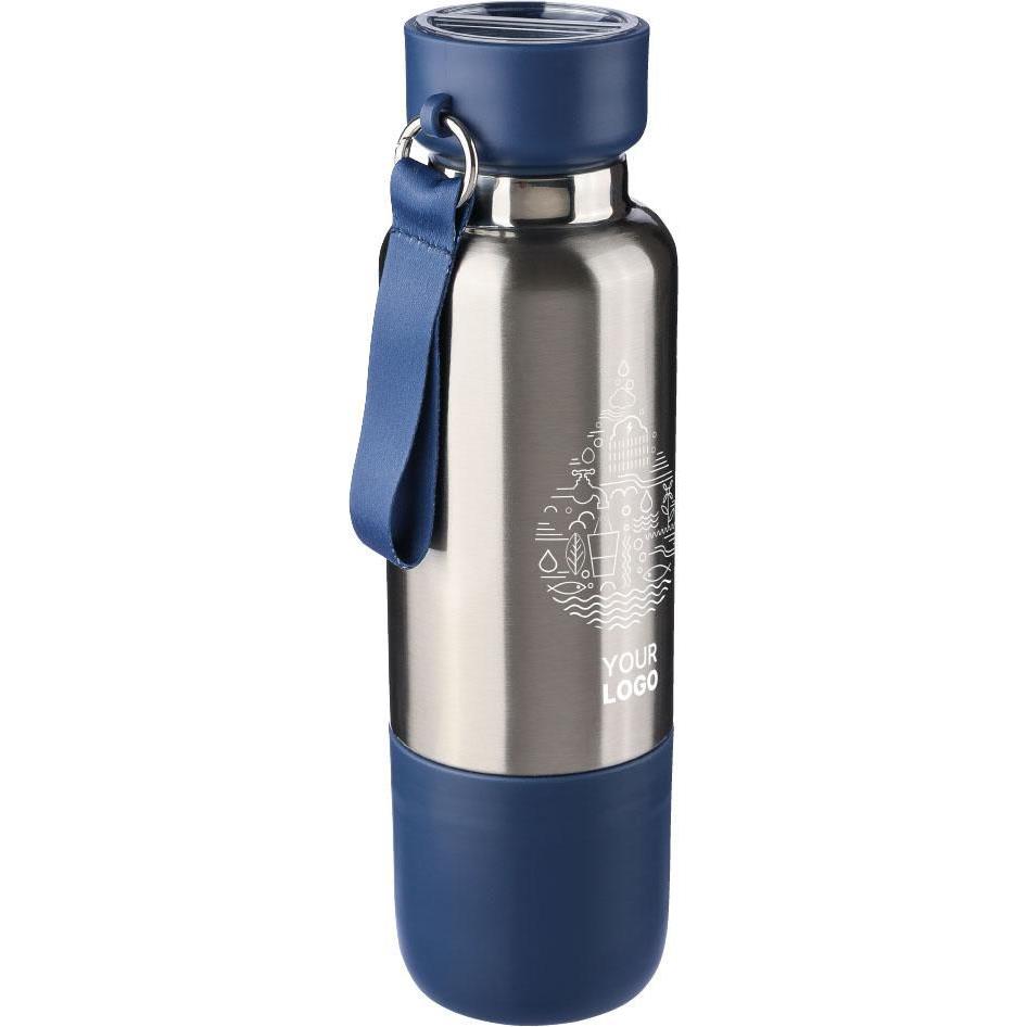Doppelwandige Edelstahl-Trinkflasche (500 ml) Zev
