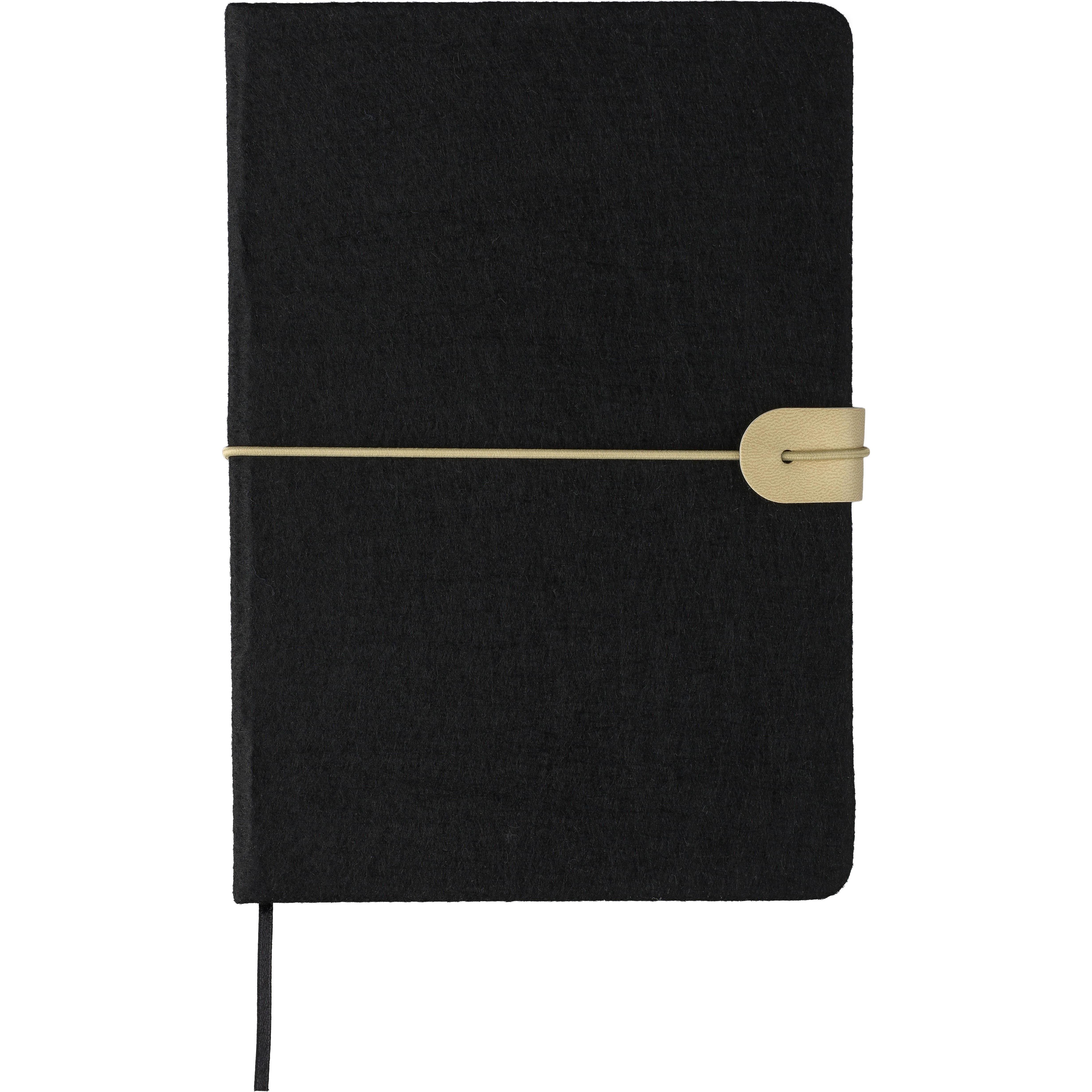 Notizbuch aus recyceltem Filz (A5) Dario