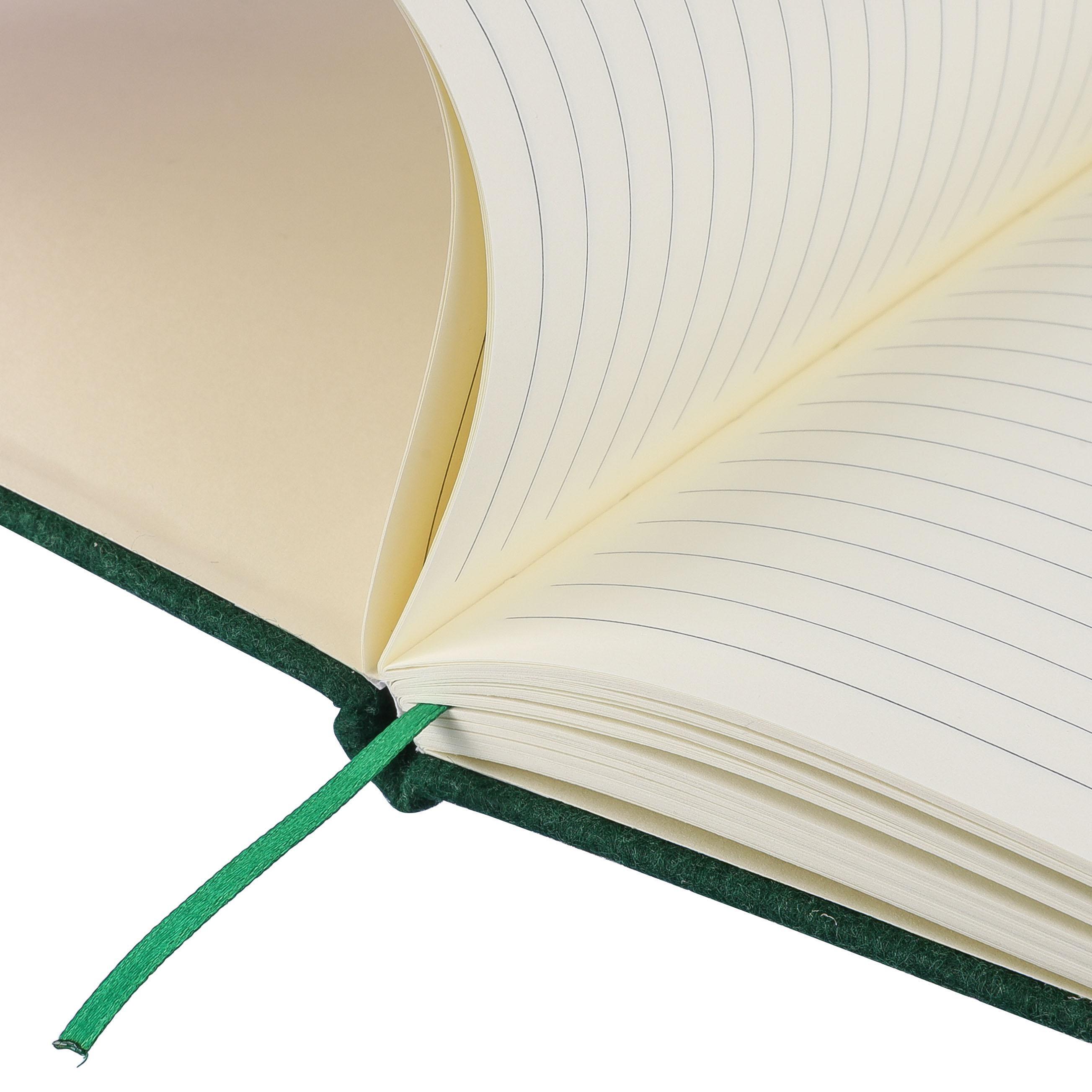 Notizbuch aus recyceltem Filz (A5) Dario