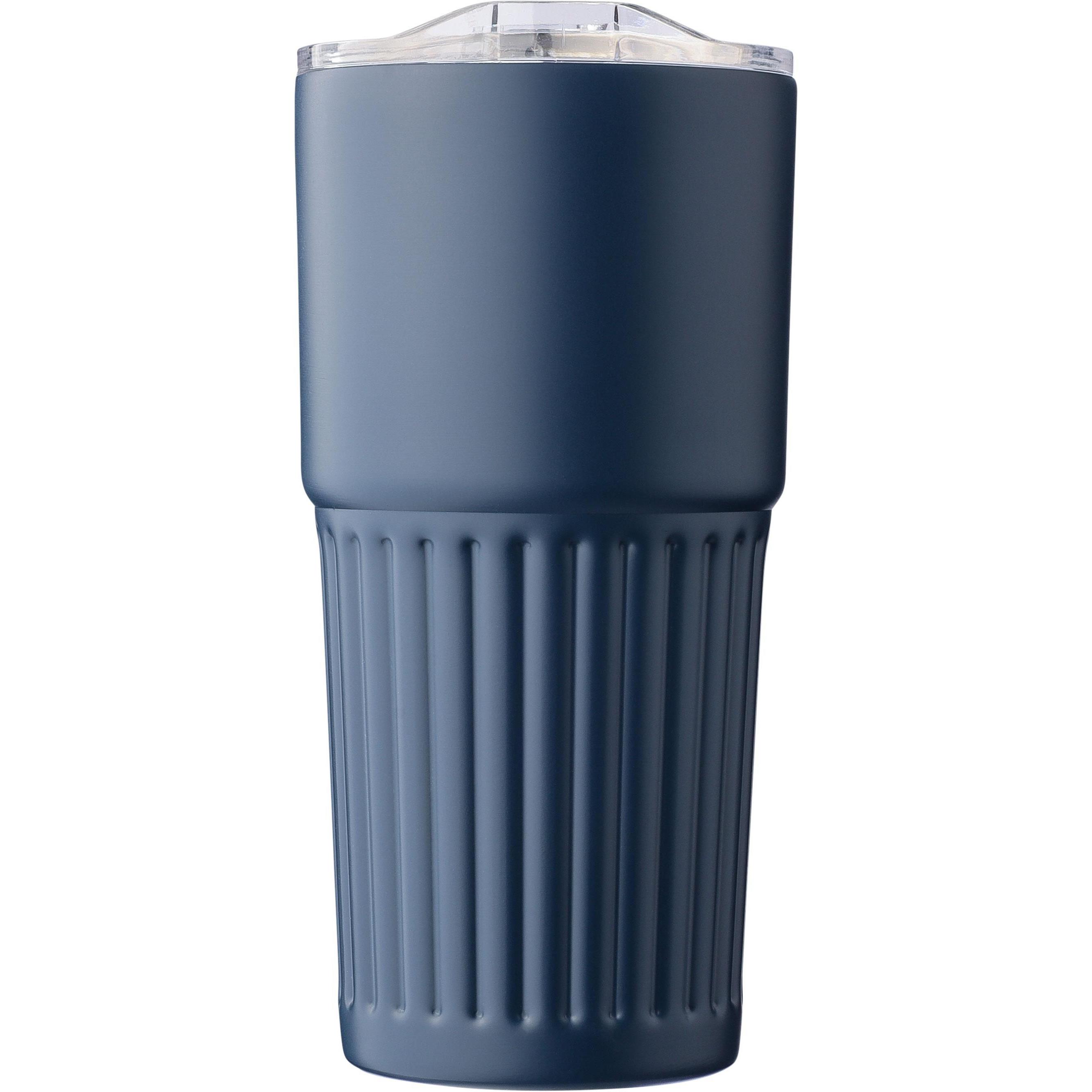 Recycelter Edelstahl-Trinkbecher mit doppelter Wand (500 ml) Kael