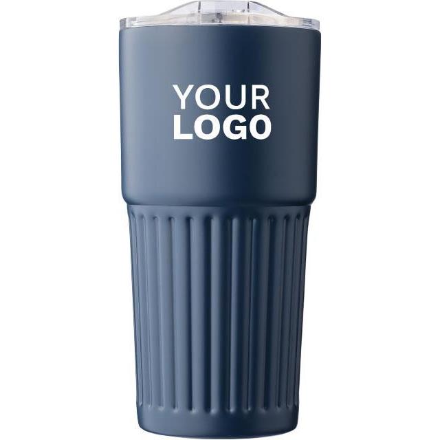 Recycelter Edelstahl-Trinkbecher mit doppelter Wand (500 ml) Kael