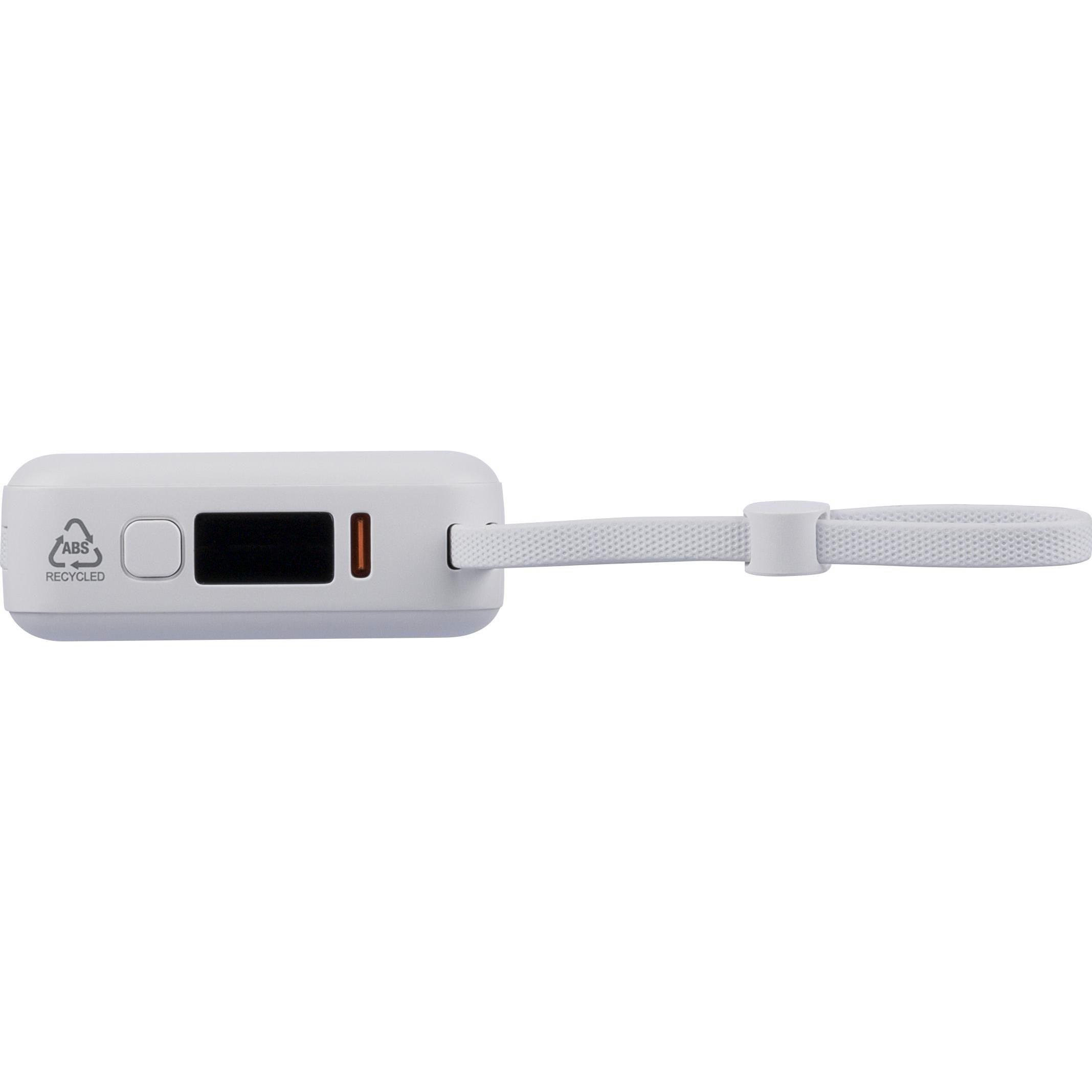 Recycelte ABS-Powerbank Jona