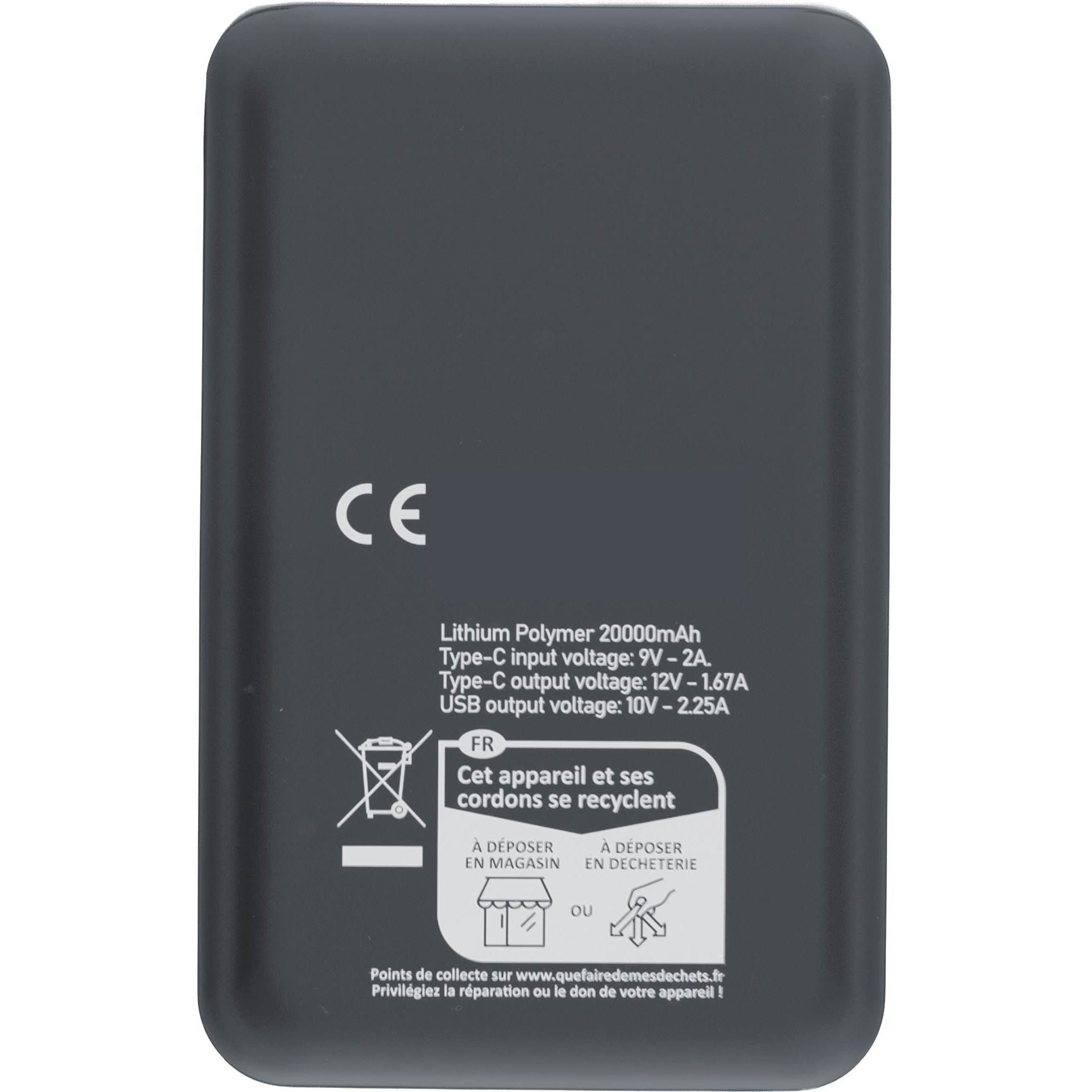 Recycelte ABS-Ladestation Rayen