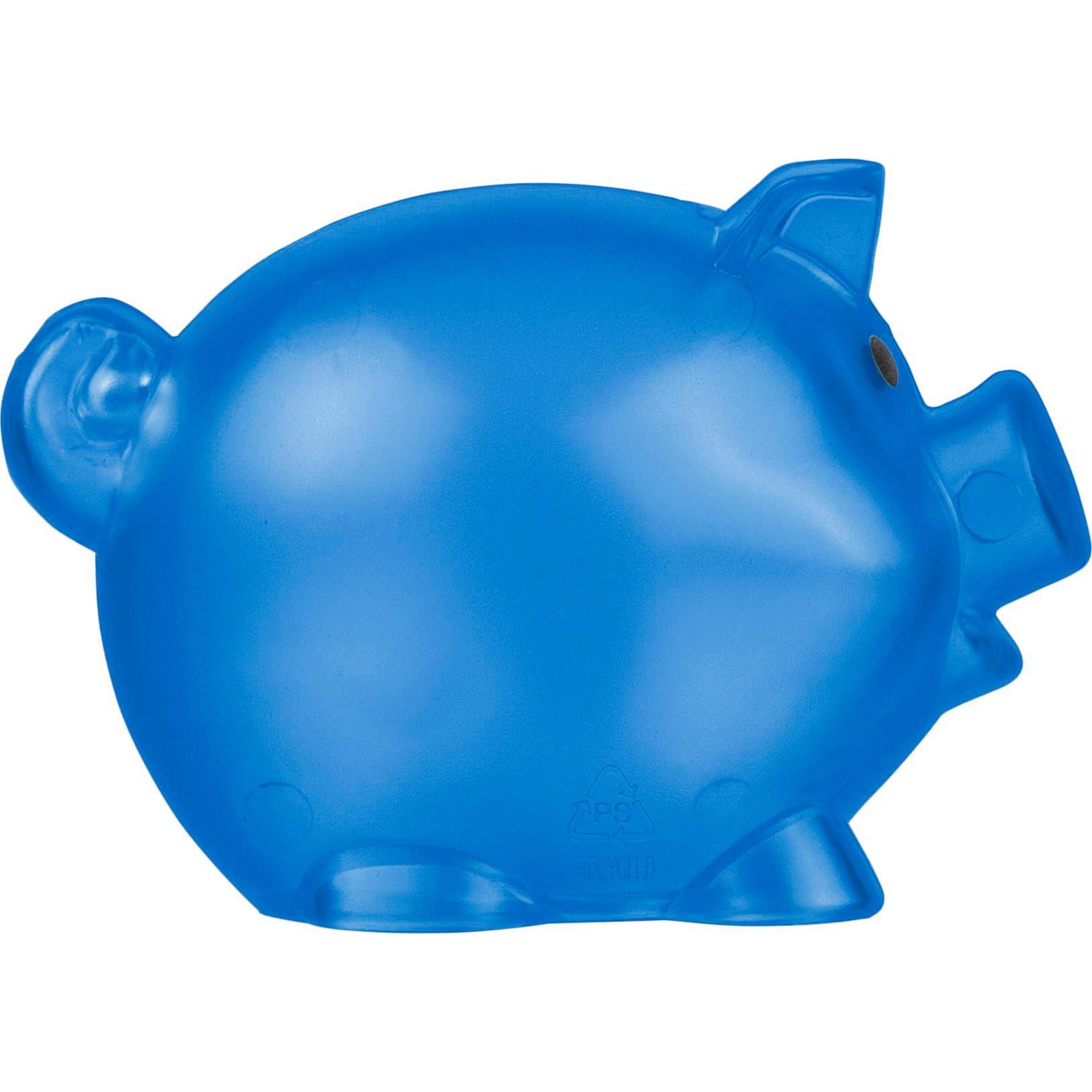 Recyceltes PS-Kunststoff-Sparschwein Vivi