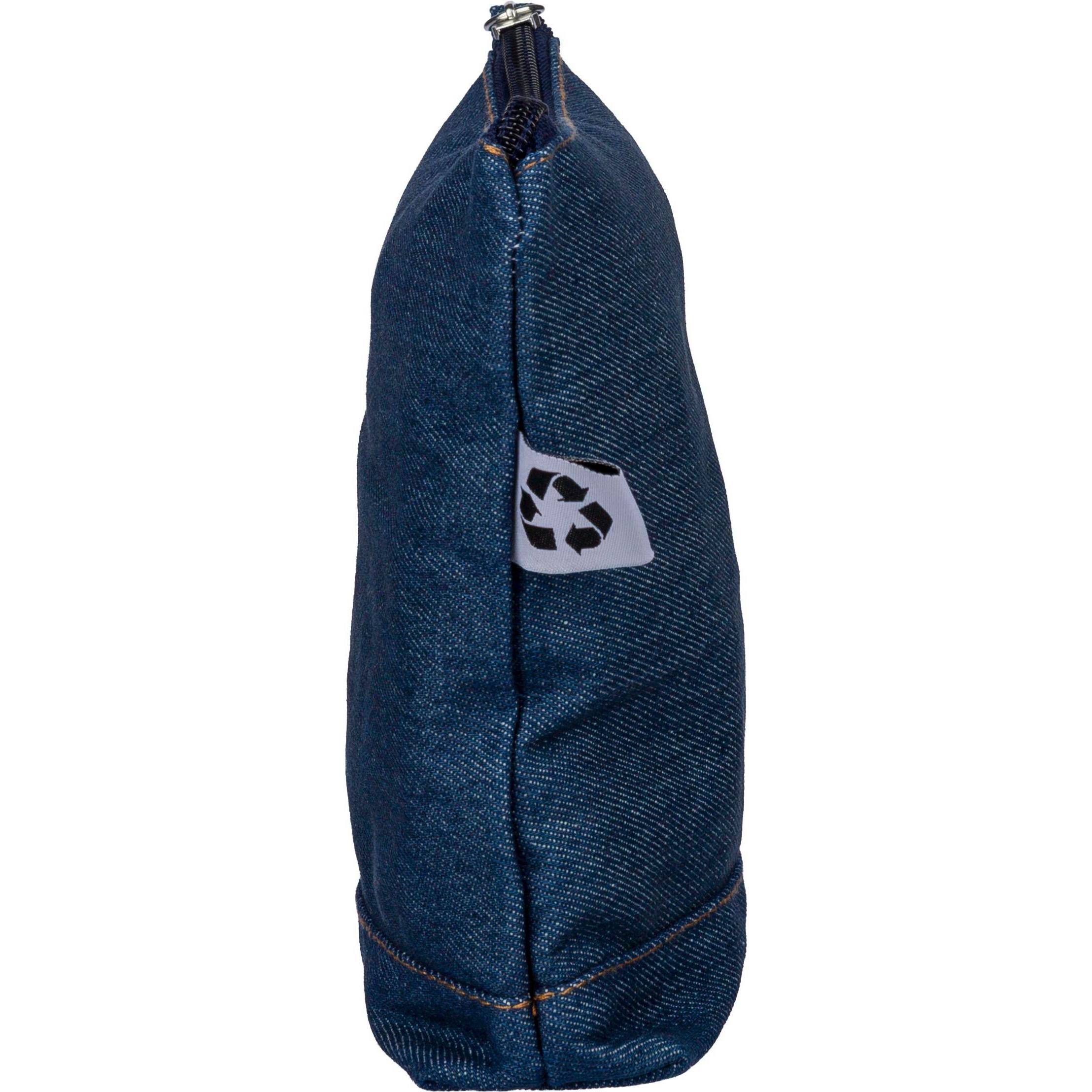 Kosmetiktasche aus recyceltem Denim Orin