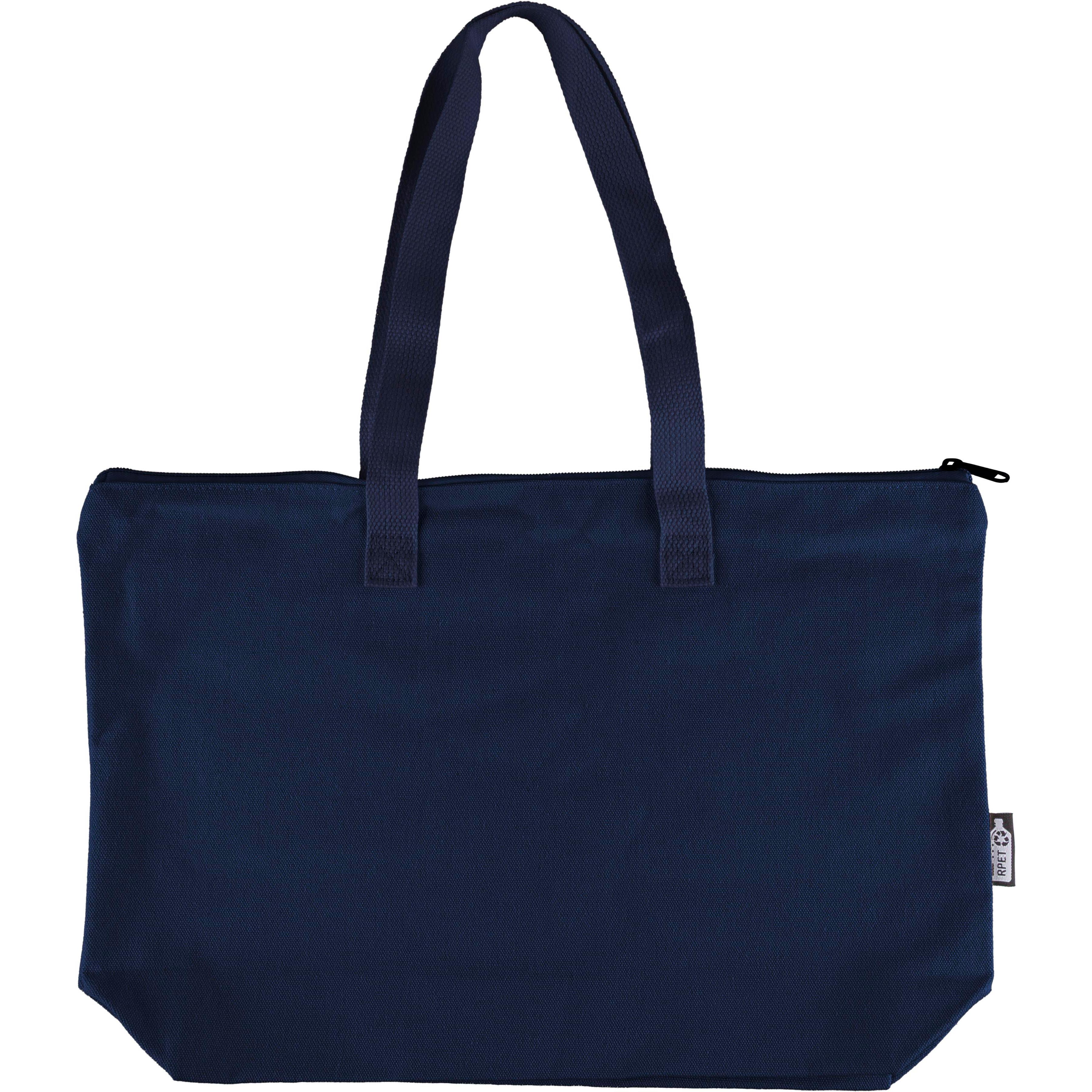 Tragetasche aus recyceltem Polycotton (330 g/m2) Malina
