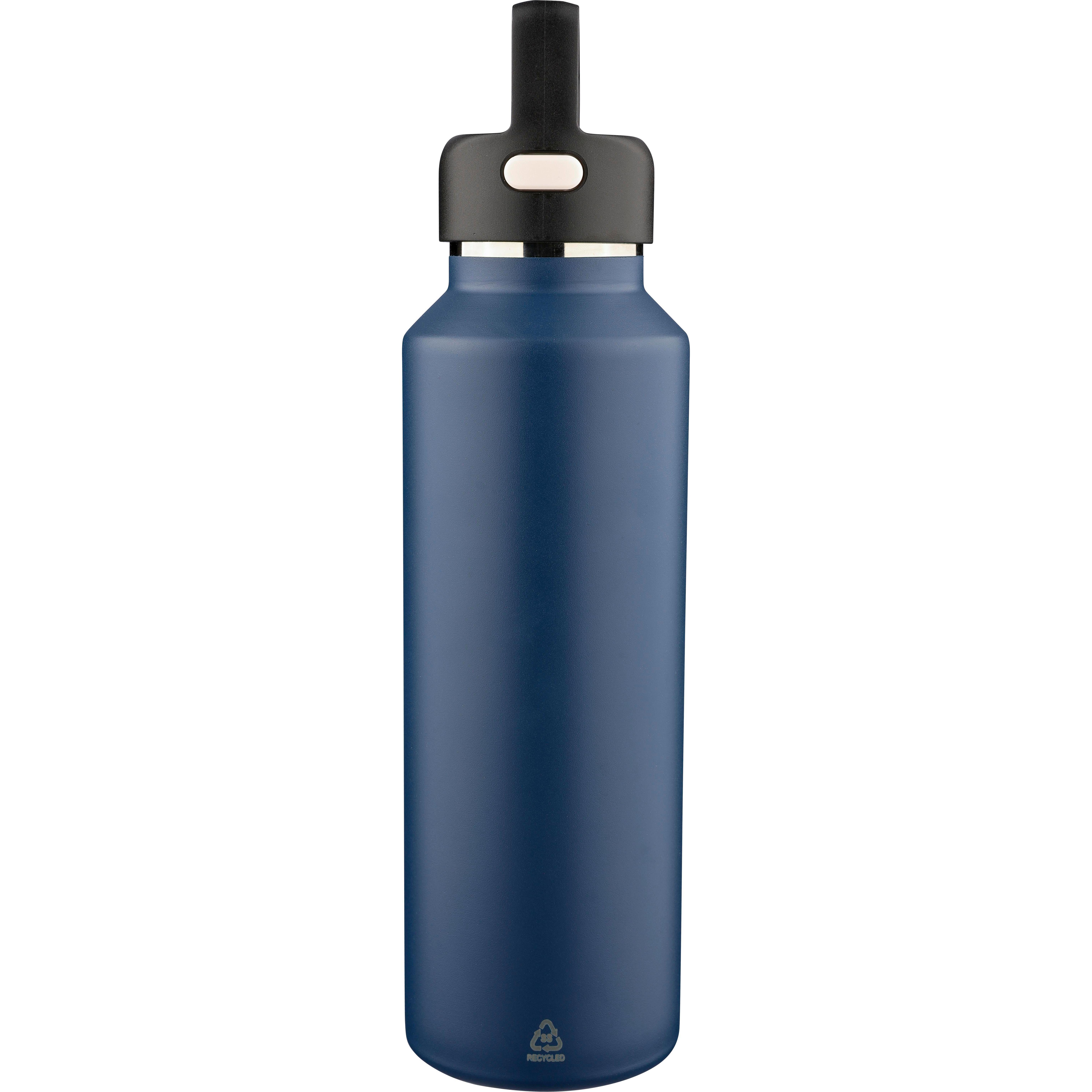Recycelte doppelwandige Flasche aus Edelstahl 600 ml Mace