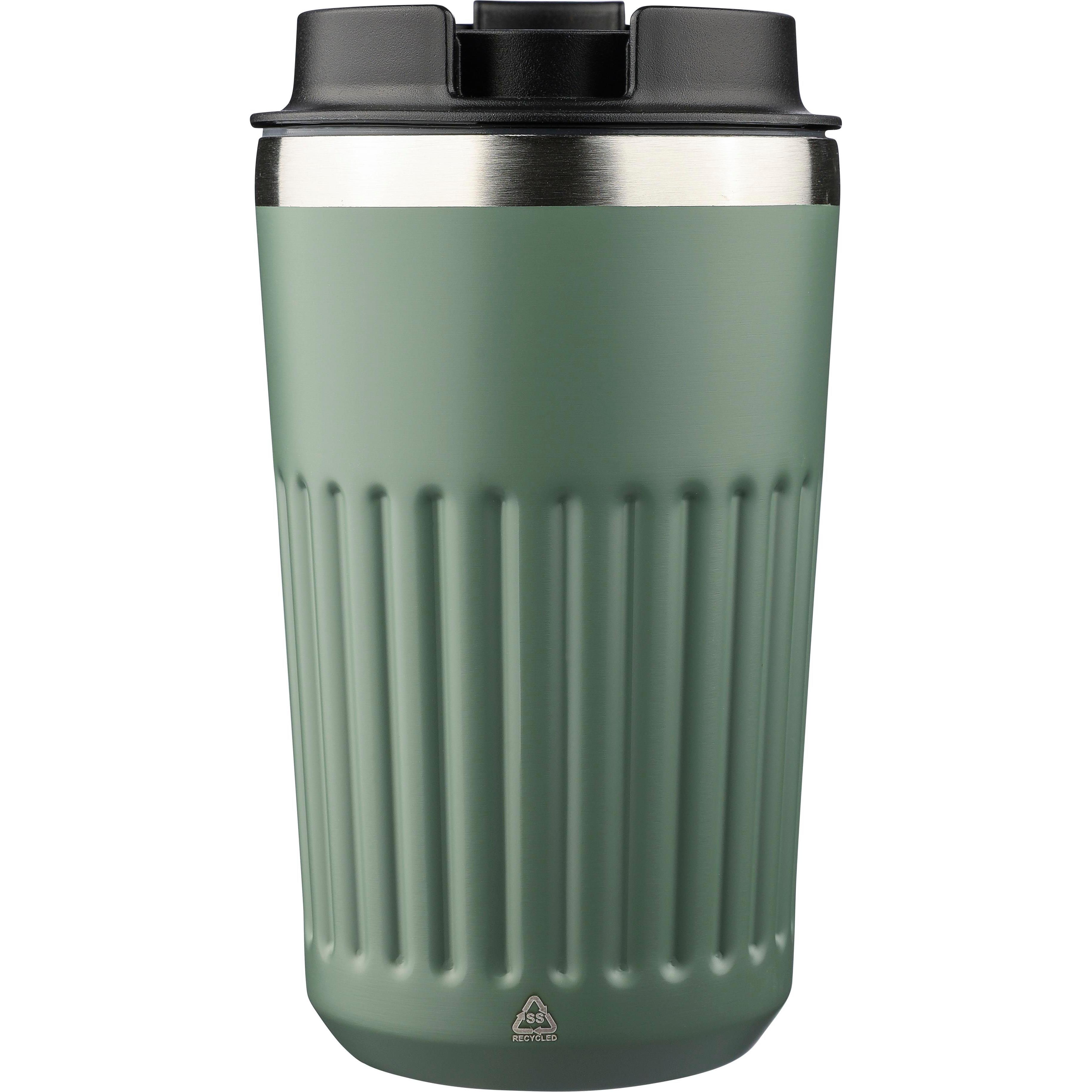 Recycelter Edelstahl-Reisebecher (400 ml) Chiara