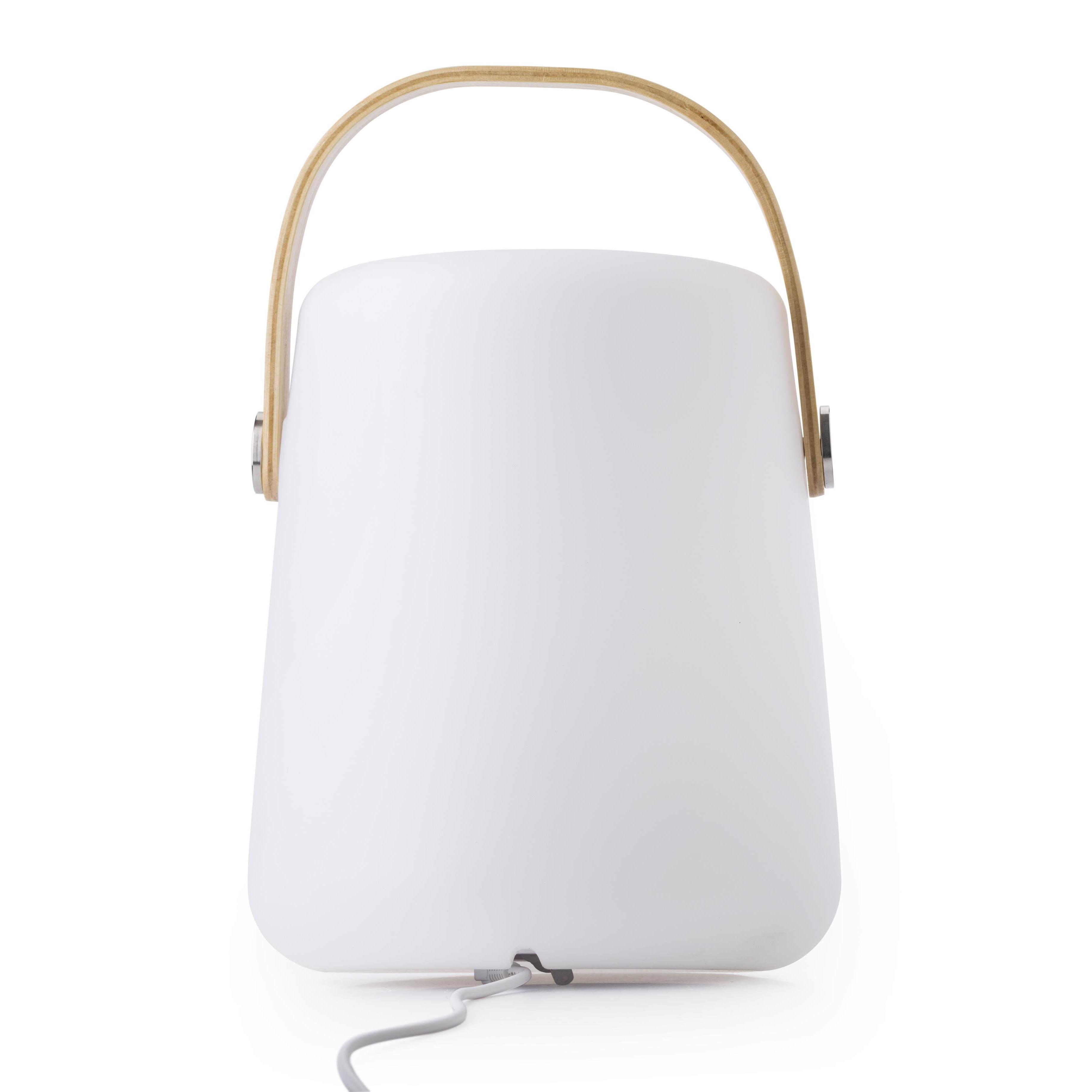 Plastic LED speaker