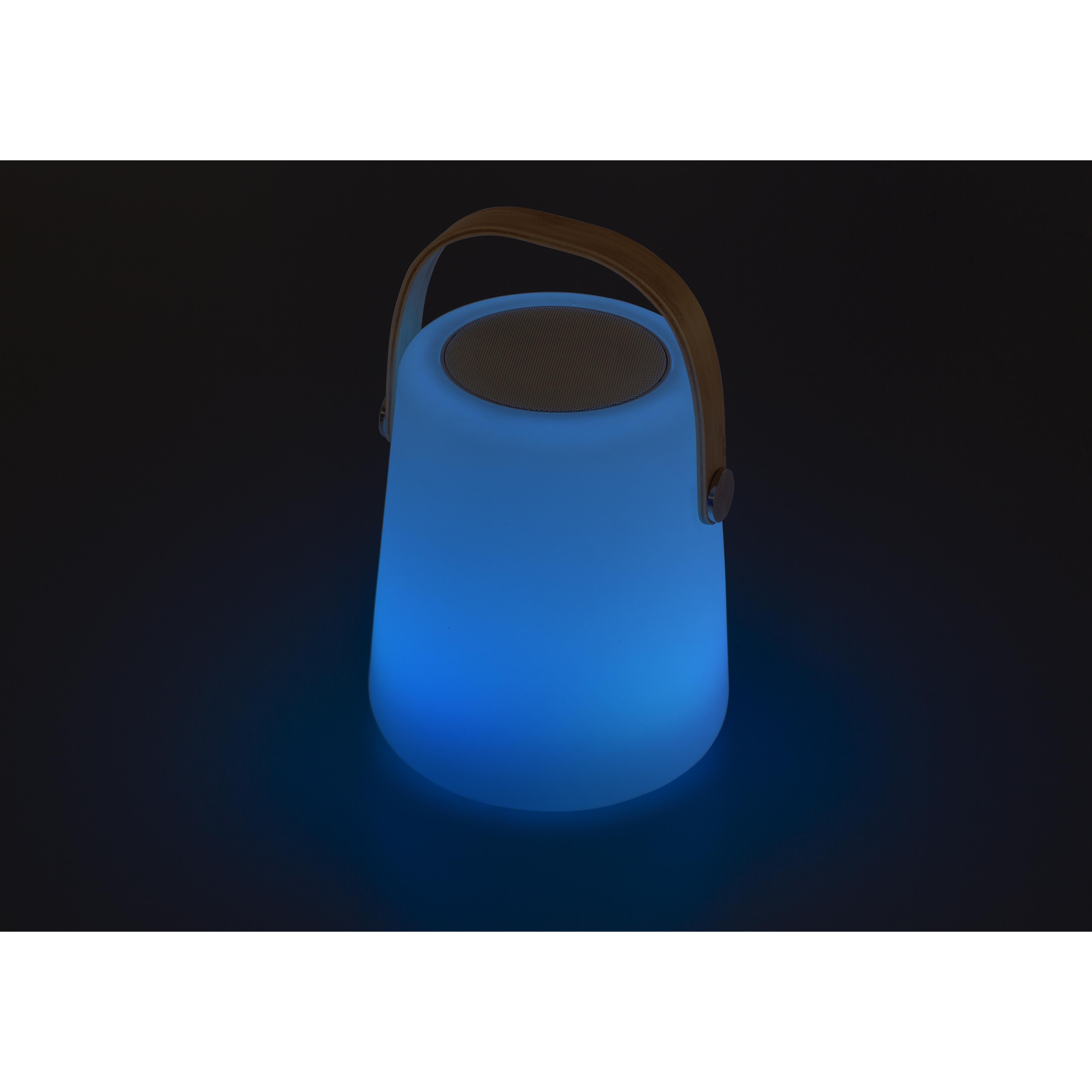 Plastic LED speaker