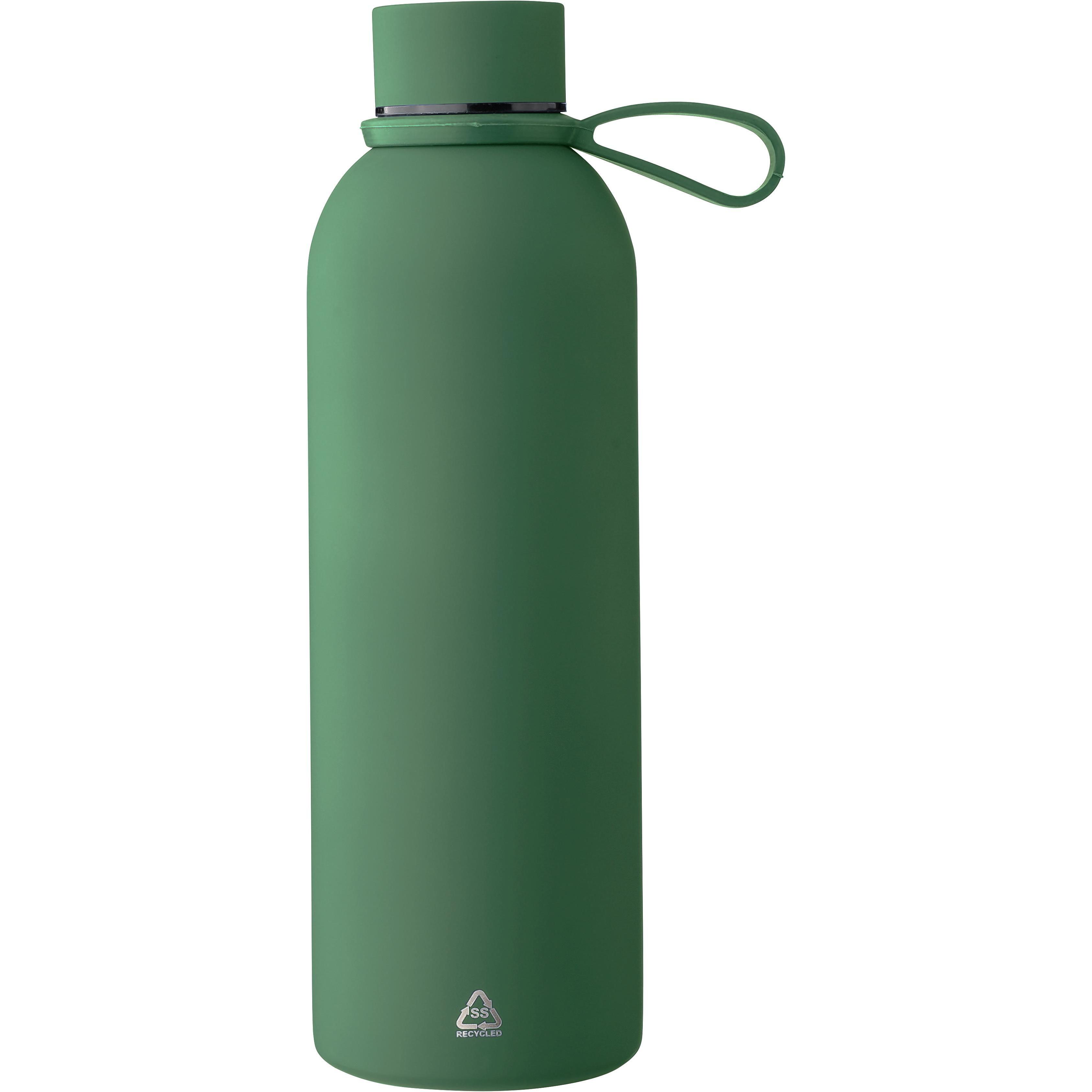 Recycelte doppelwandige Trinkflasche aus Edelstahl 500 ml Sena