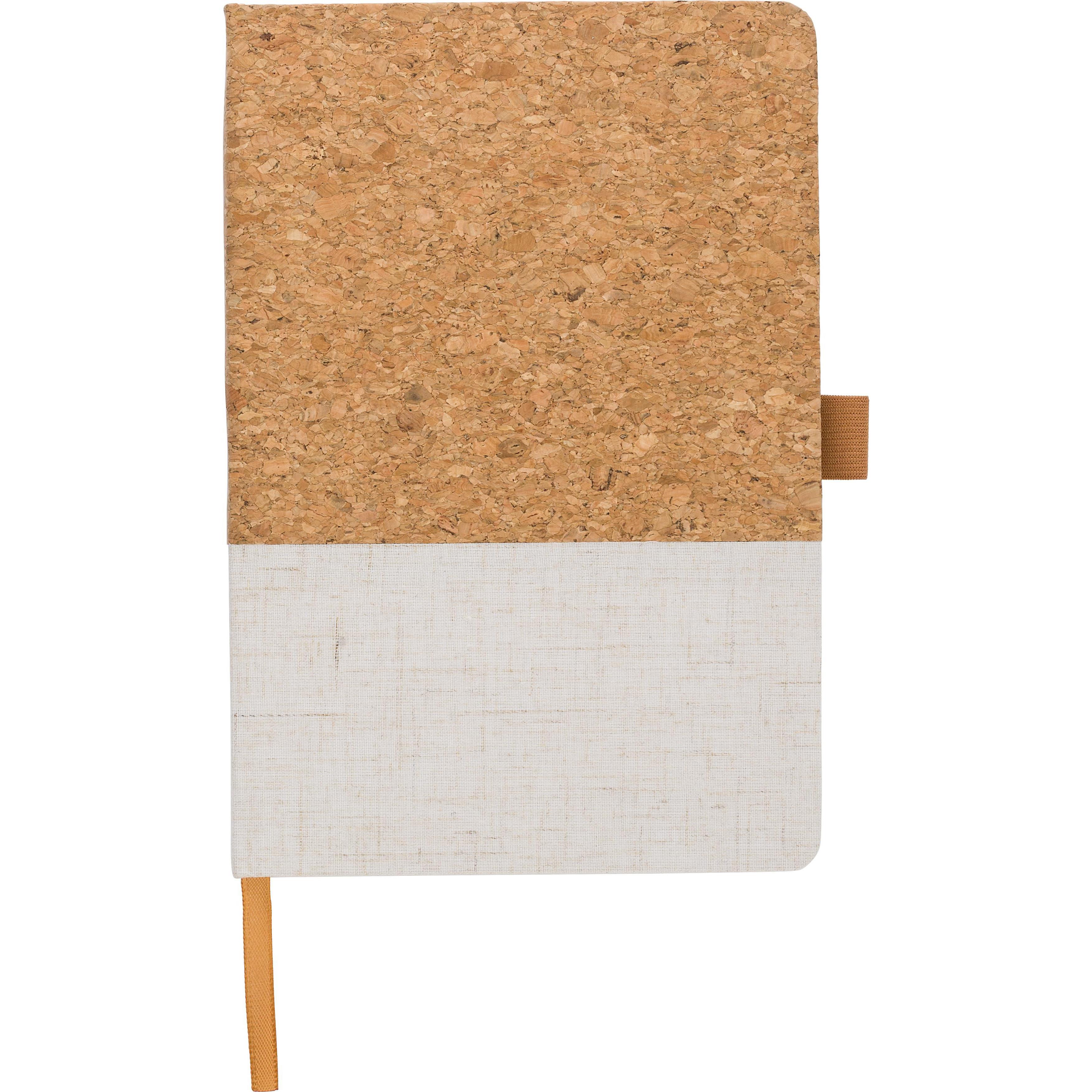 Notizbuch Trevor aus Kork und Baumwolle