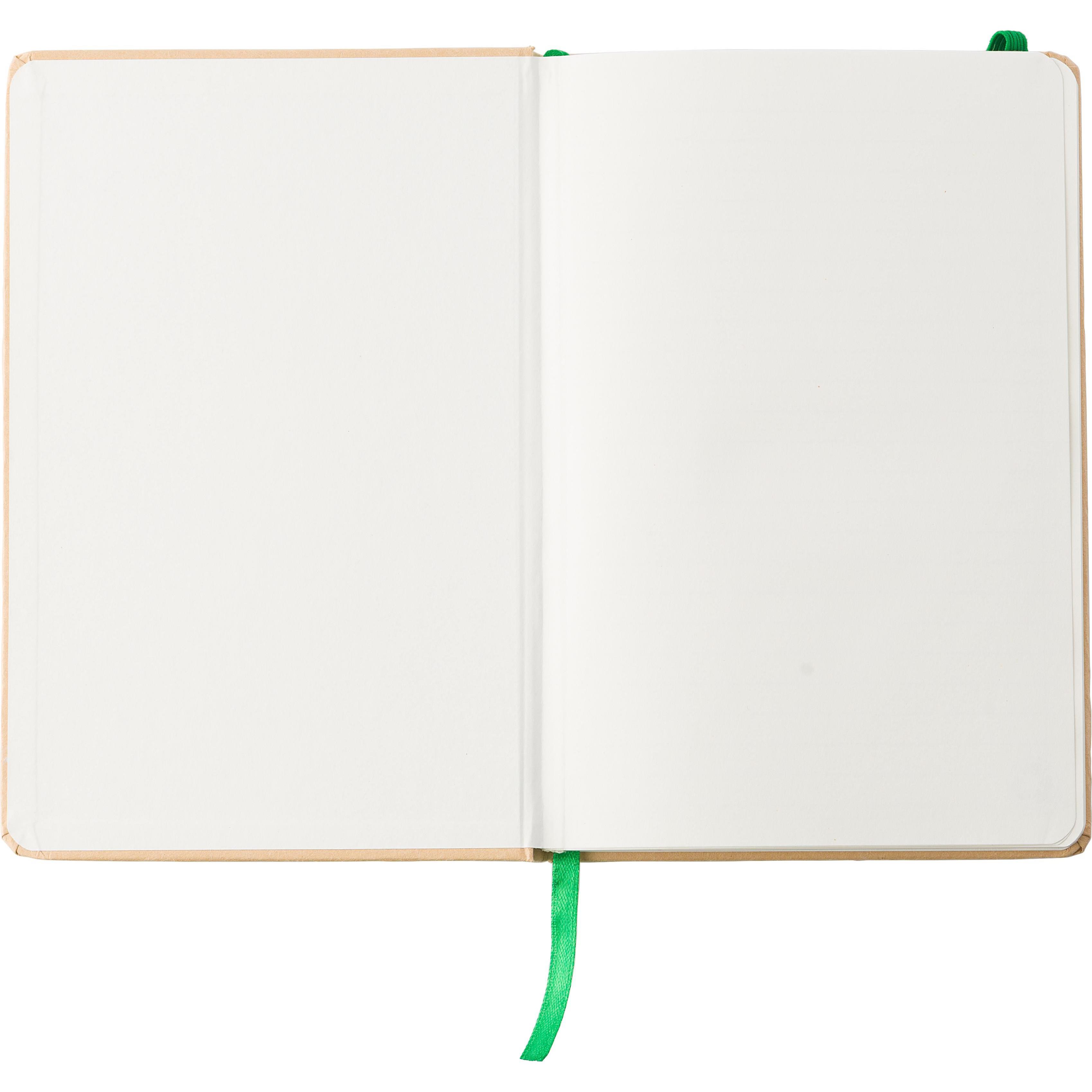 Notizbuch aus recyceltem Papier (A5) Gianni