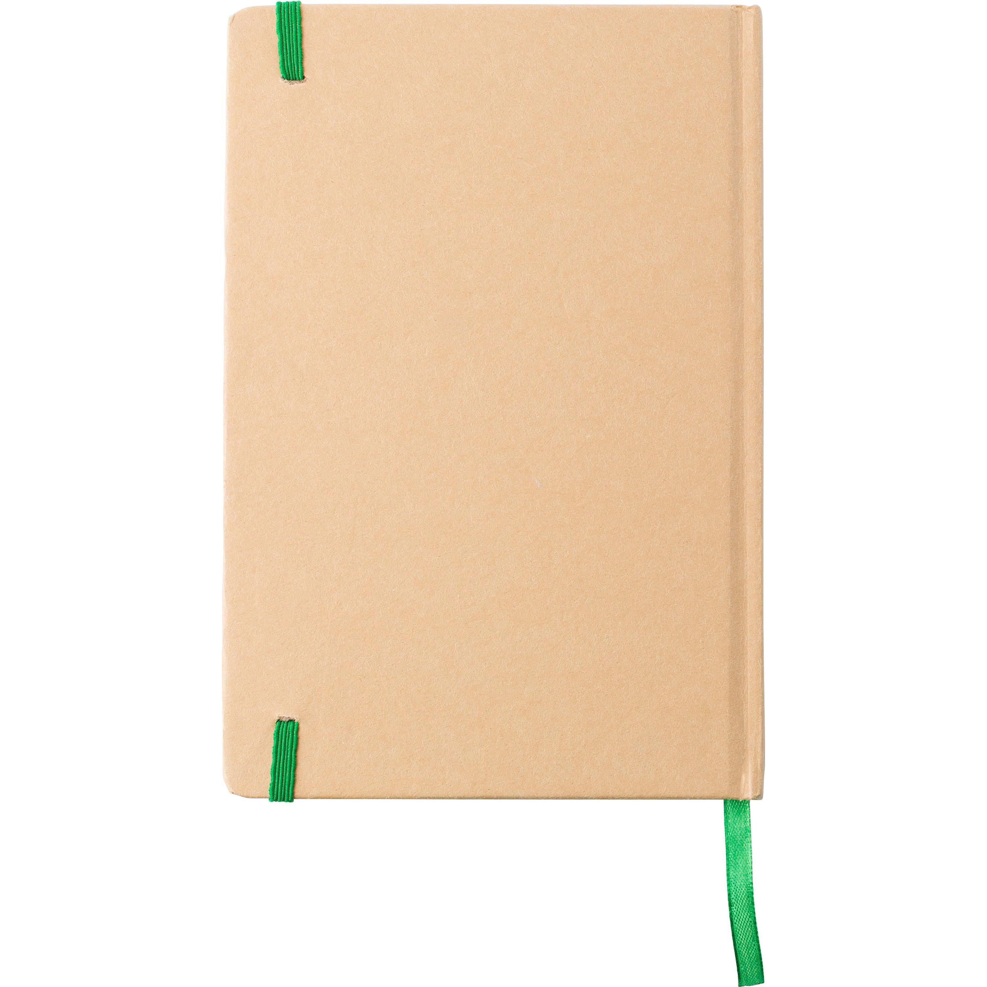 Notizbuch aus recyceltem Papier (A5) Gianni
