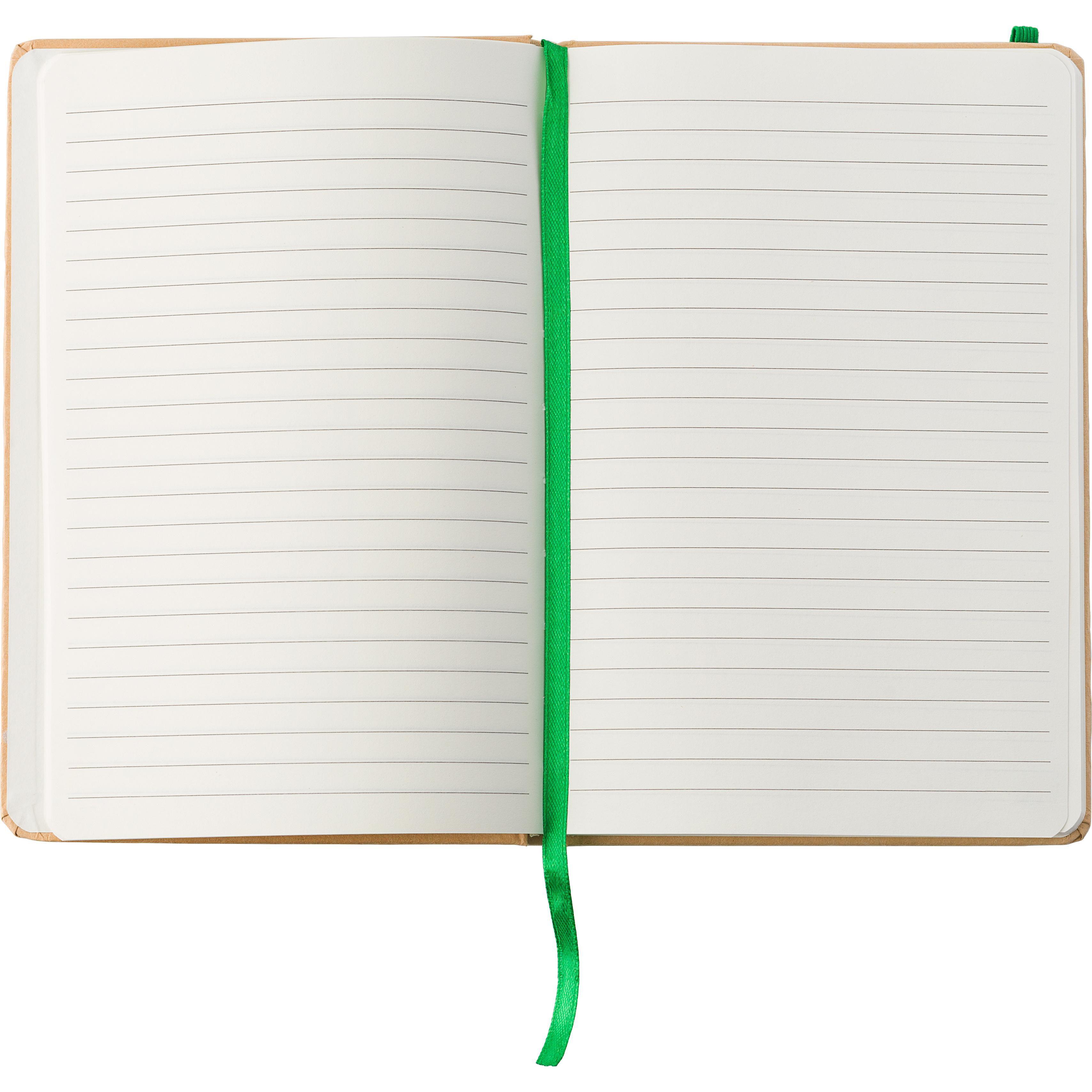 Notizbuch aus recyceltem Papier (A5) Gianni