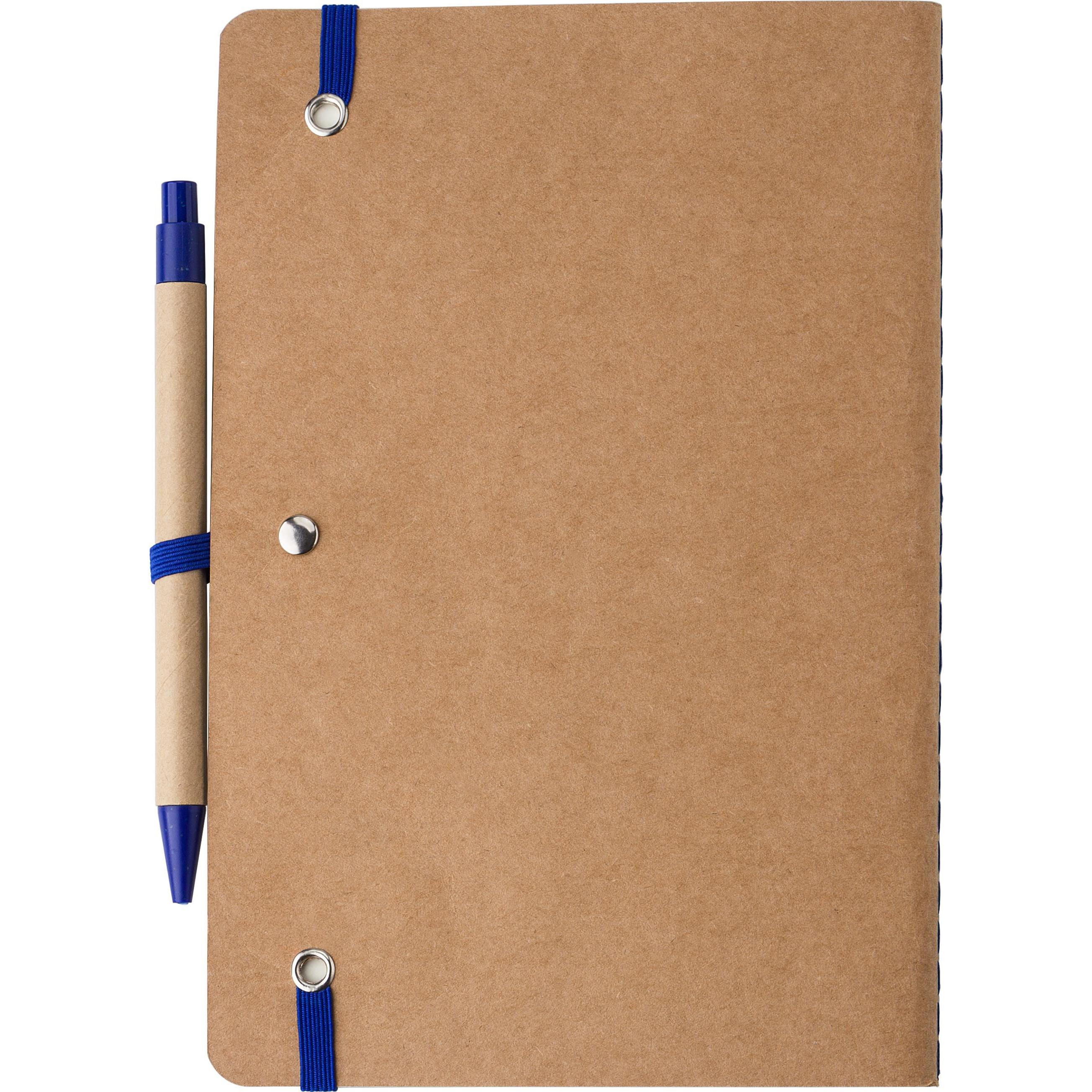 Notizbuch aus recyceltem Karton (A5) Theodore