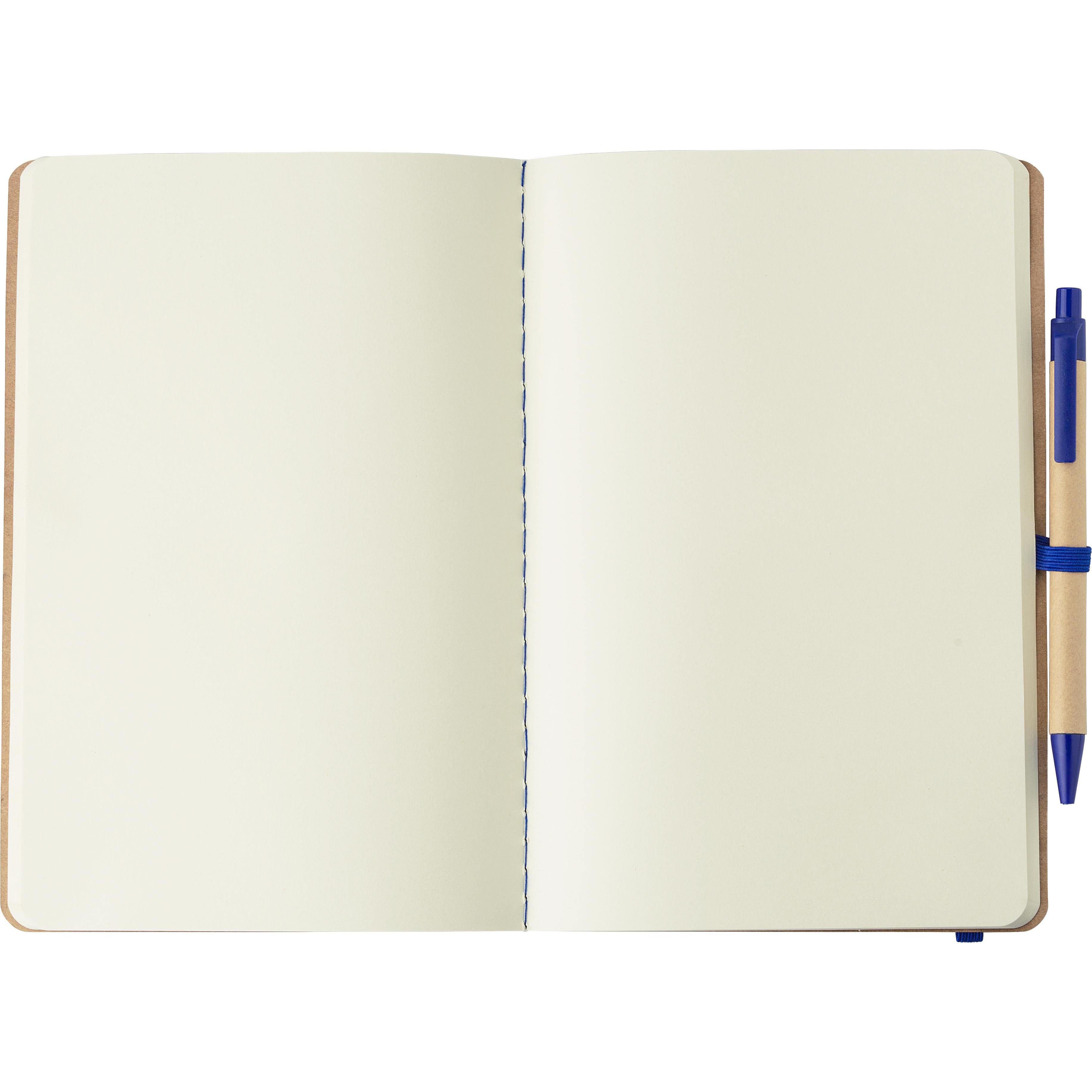 Notizbuch aus recyceltem Karton (A5) Theodore