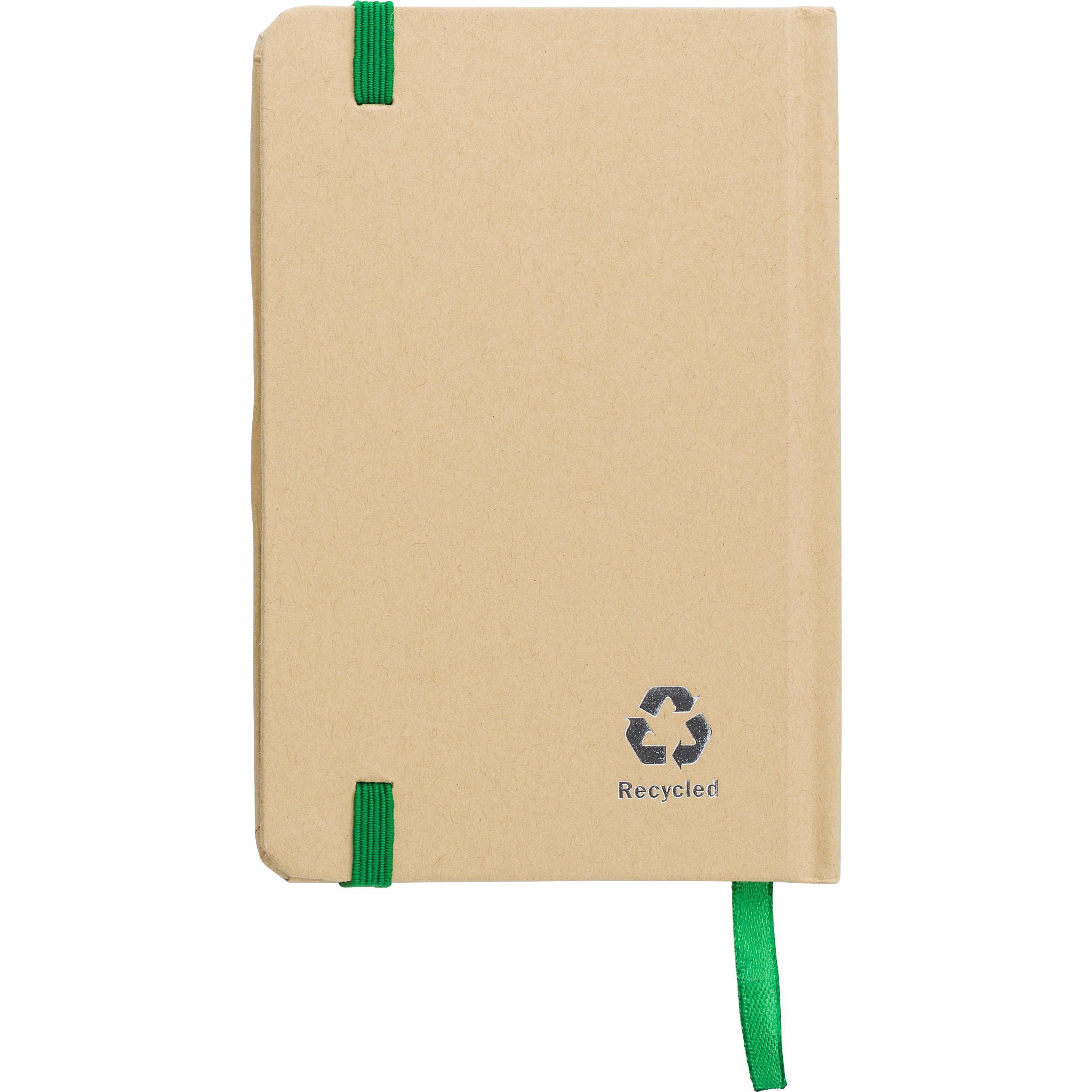 Notizbuch aus recyceltem Papier (A6)  John