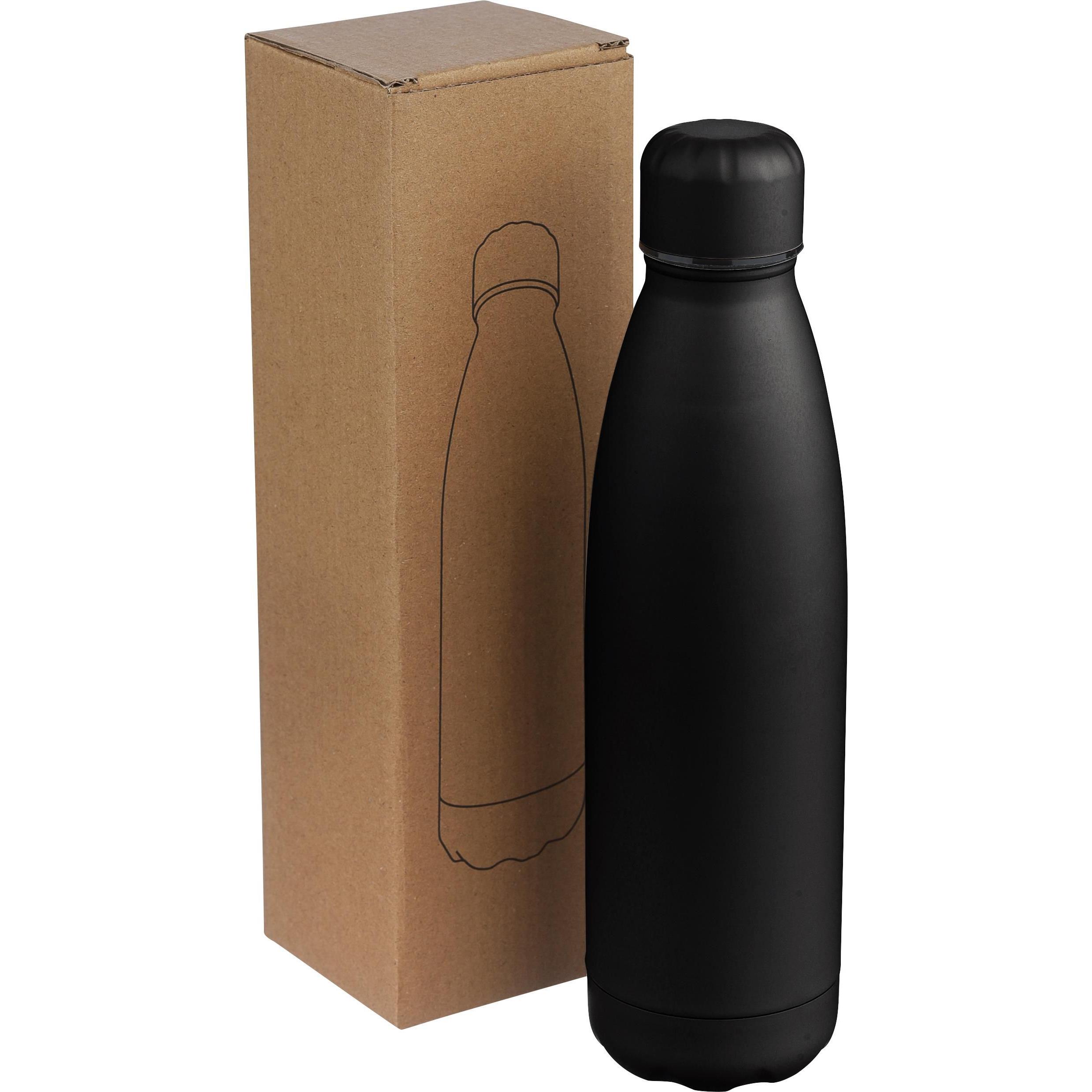 Recycelte doppelwandige Trinkflasche 500 ml Sunny