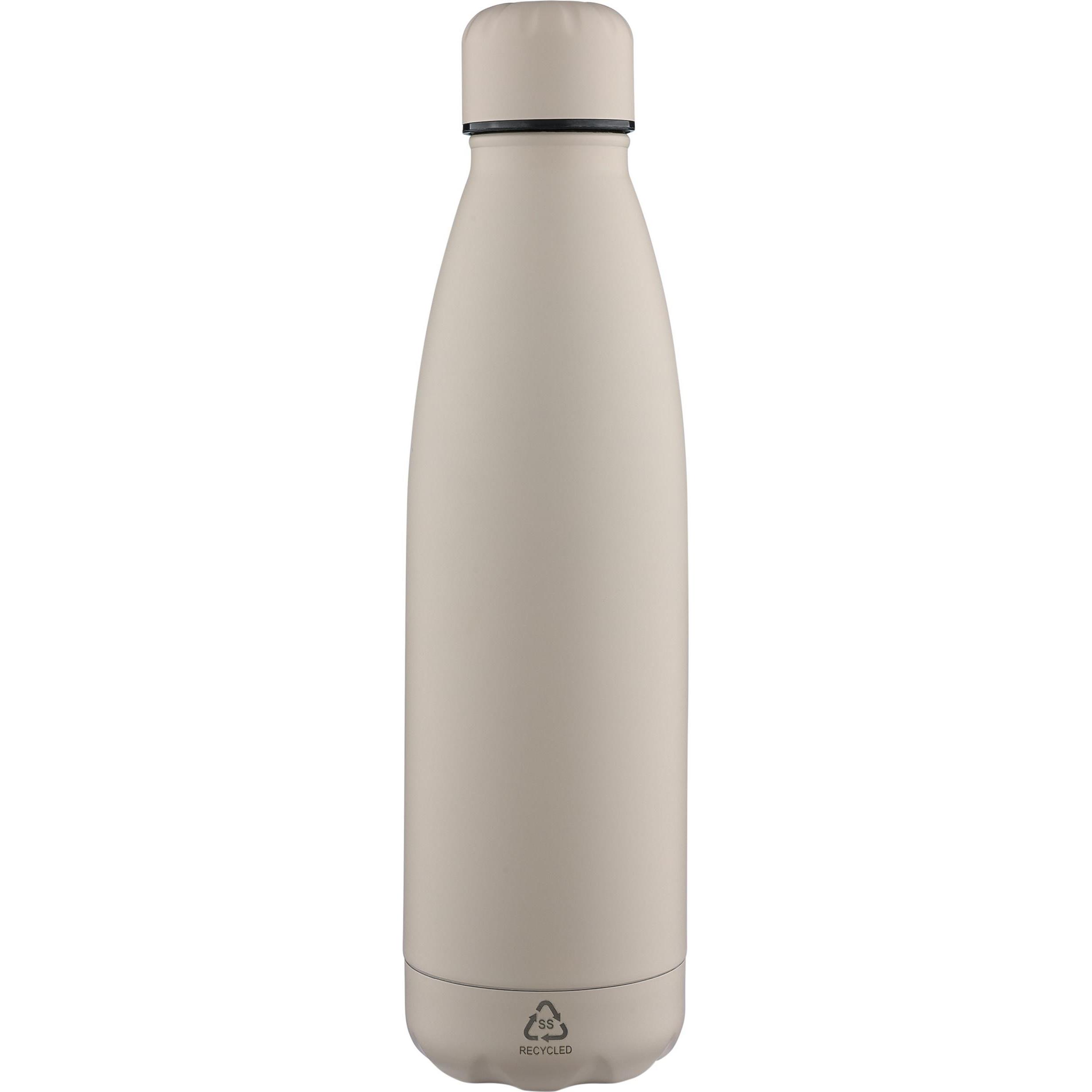 Recycelte doppelwandige Trinkflasche 500 ml Sunny