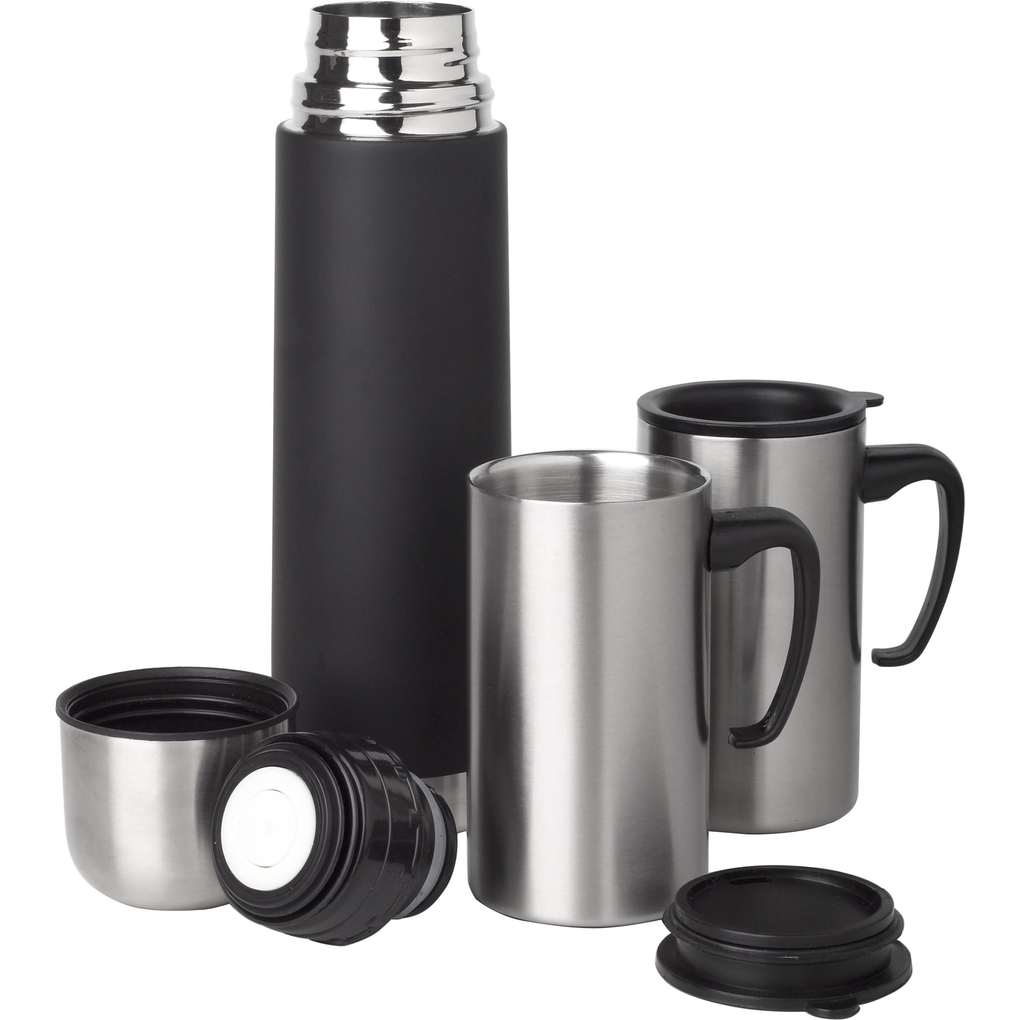 Isolierkannen-Set aus Edelstahl Frieda