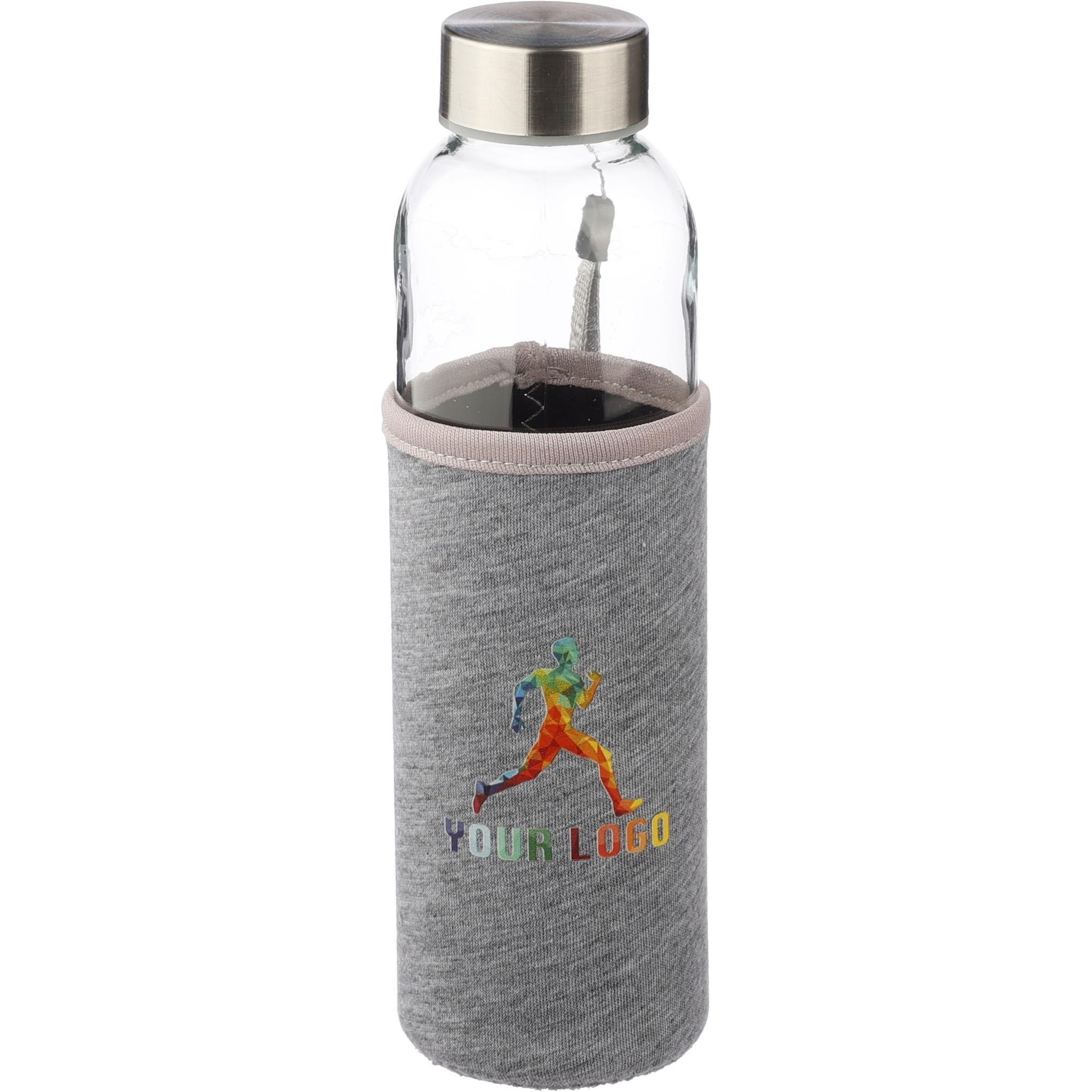 Glasflasche (500ml) mit einem Neoprenhülle Nika