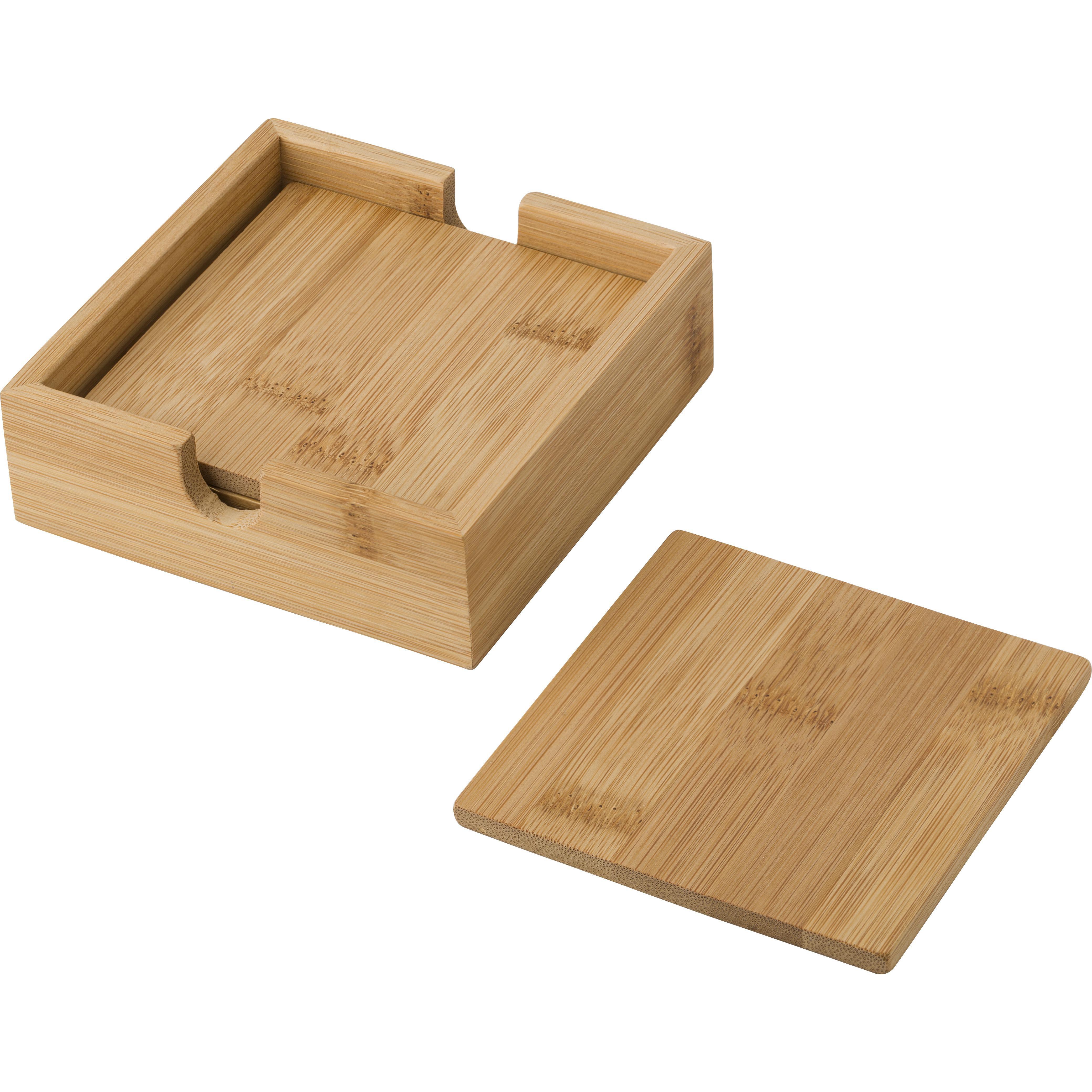 Untersetzer-Set aus Bambus Archer