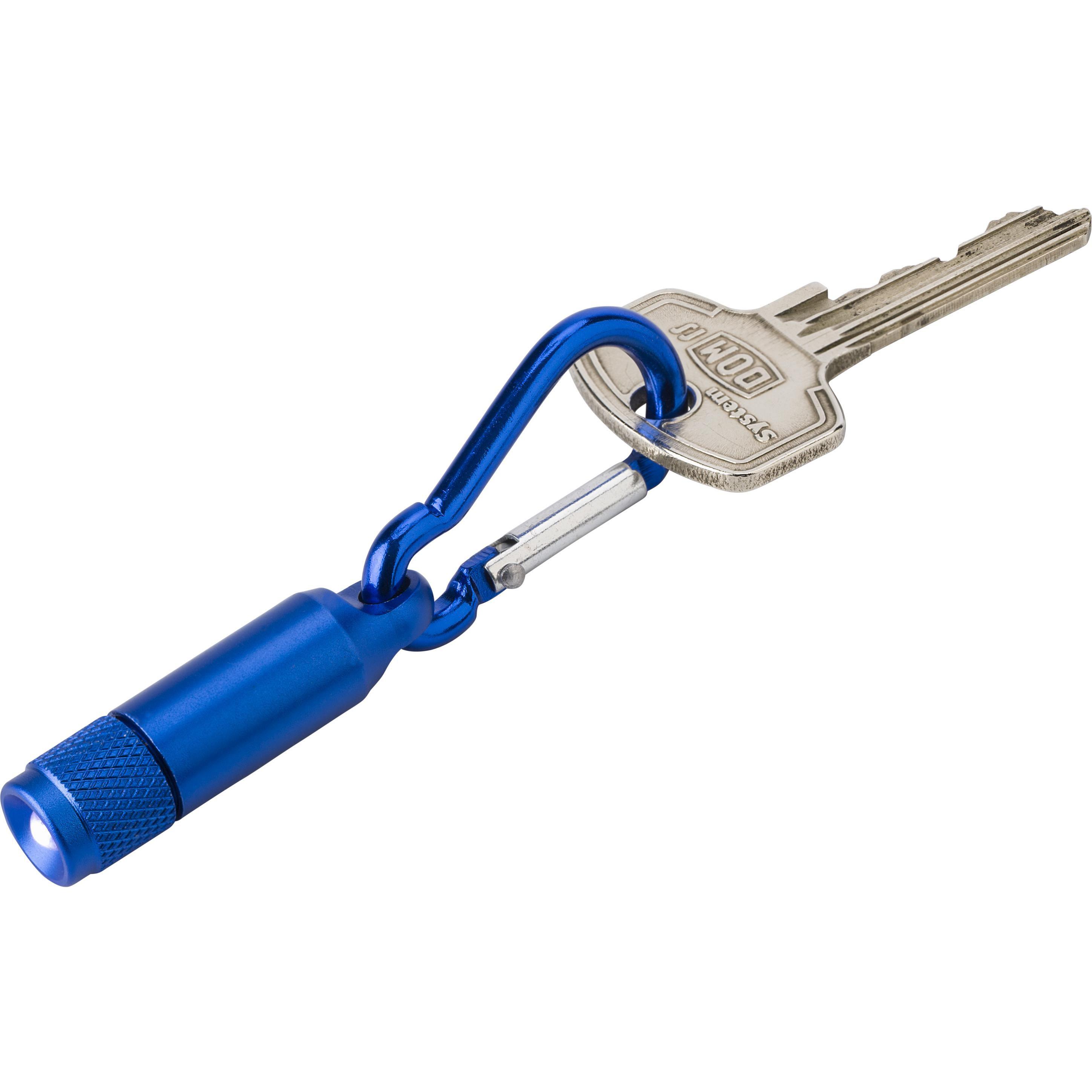 Mini-Taschenlampe aus Aluminium mit Karabiner Tracy