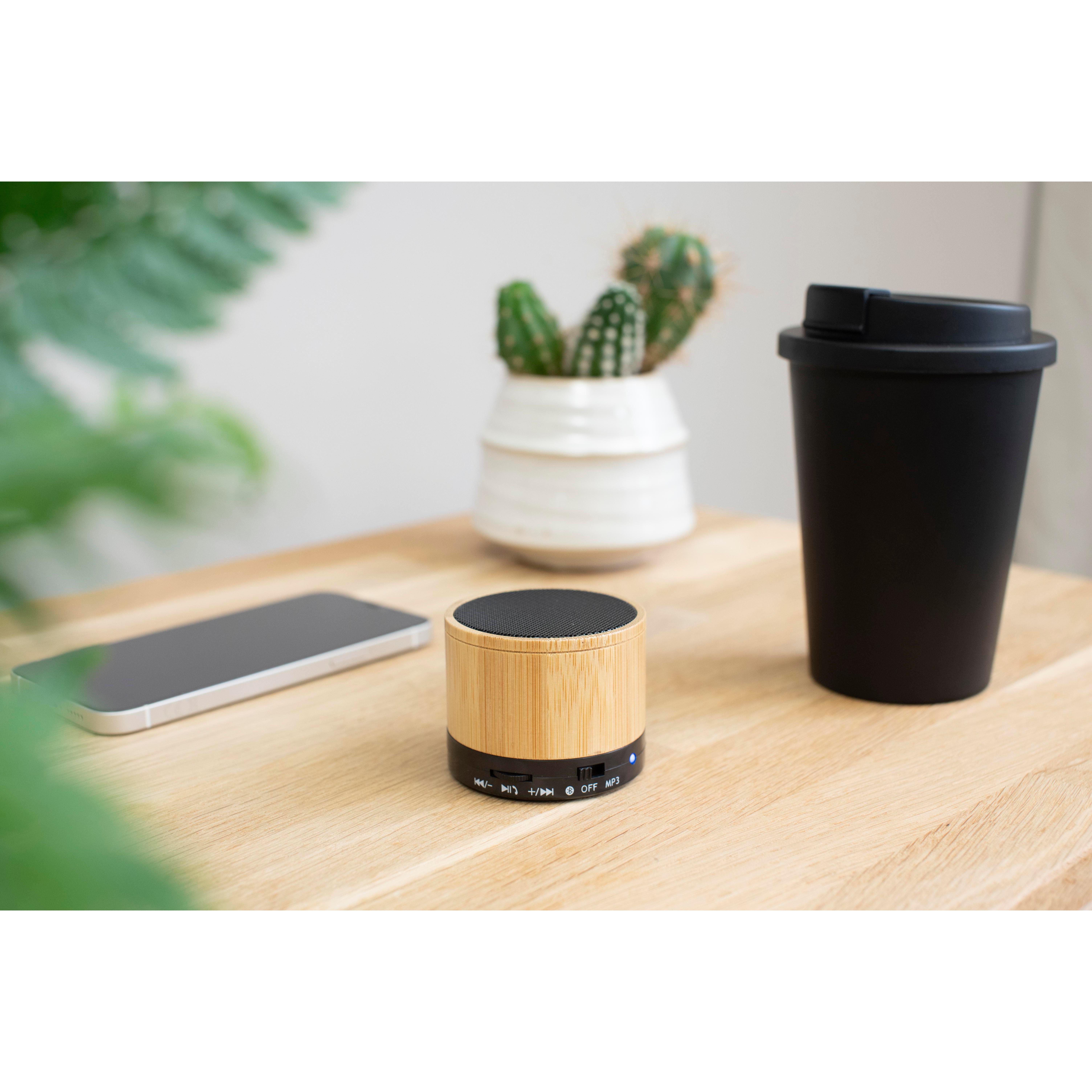 Wireless-Lautsprecher aus Bambus Rosalinda