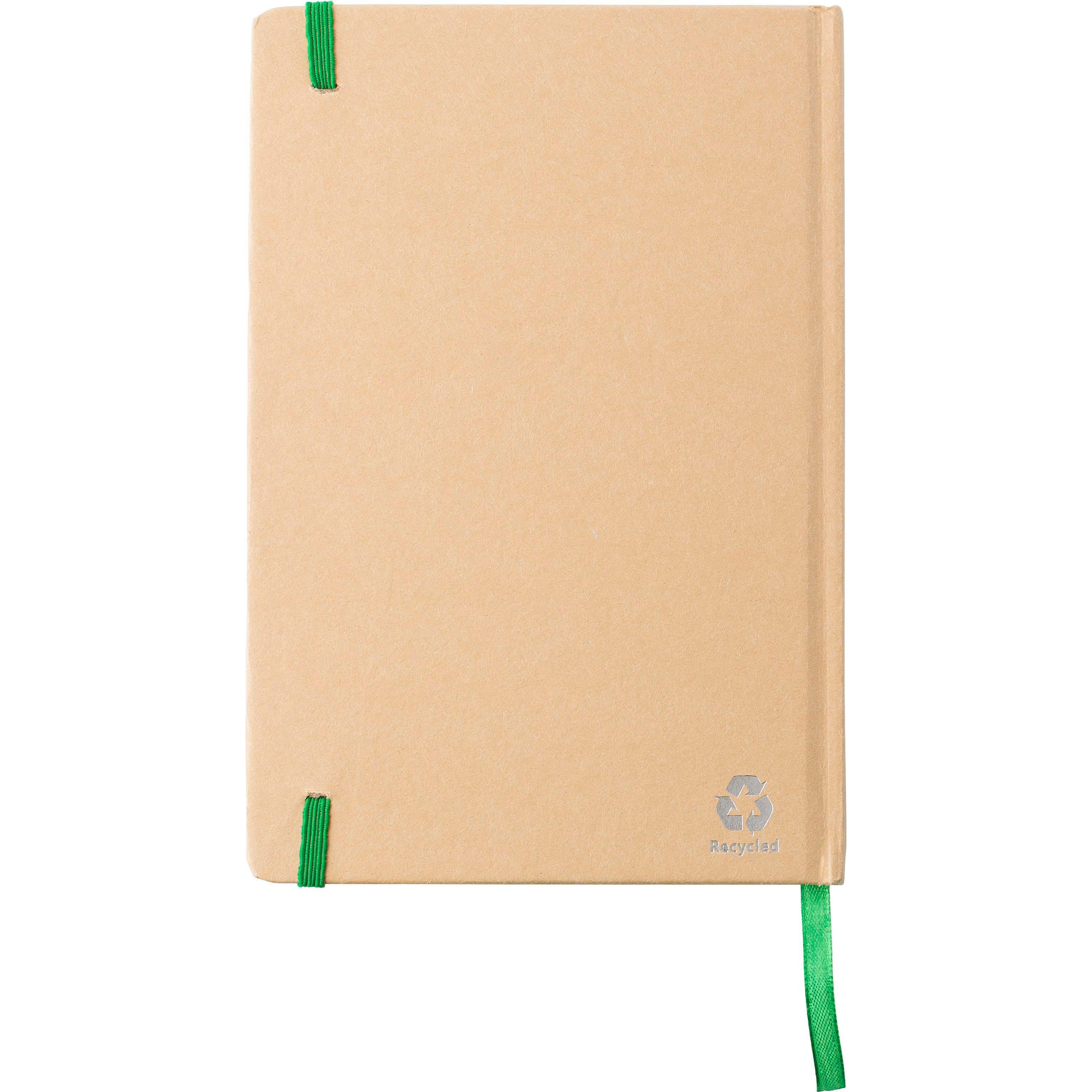 Notizbuch aus recyceltem Papier (A5) Gianni