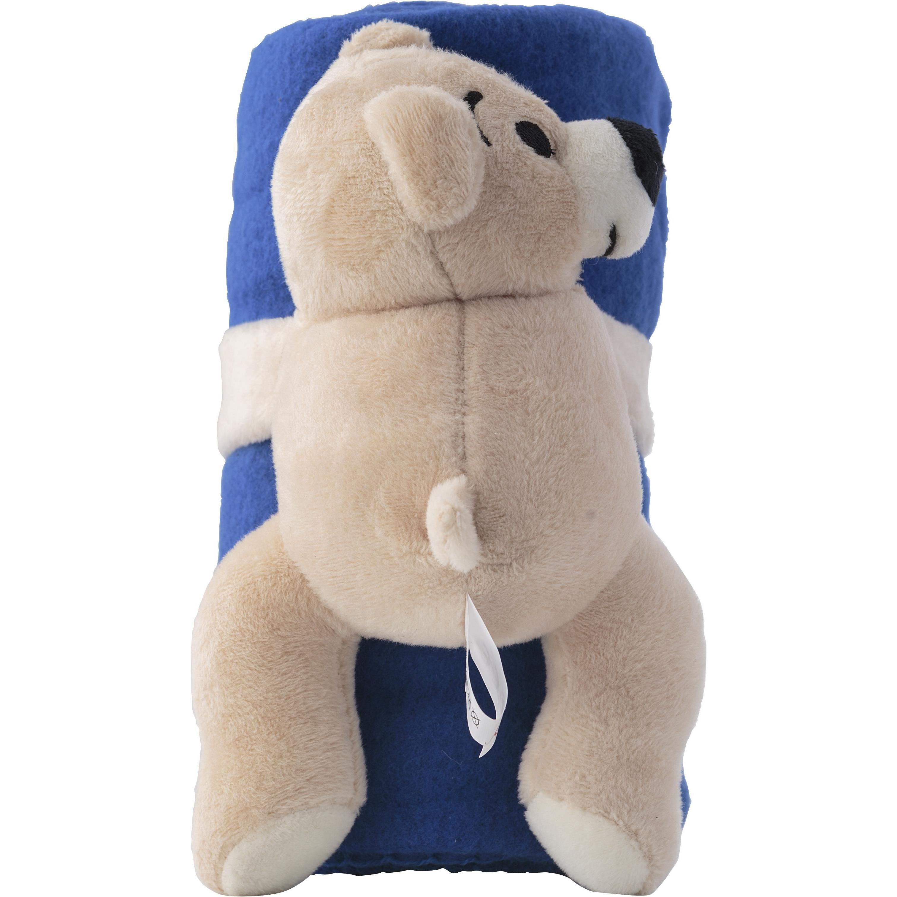 Plüschbär mit Fleecedecke Owen