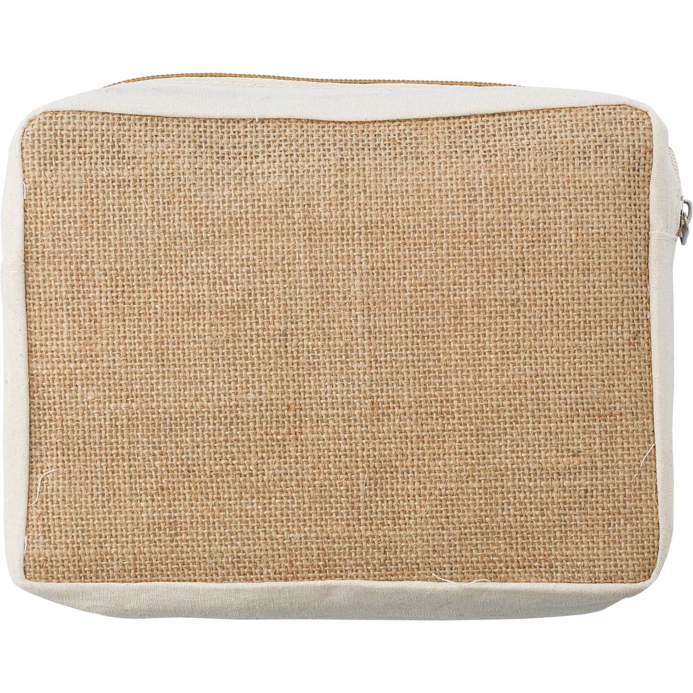 Jute-Kosmetiktasche Julian
