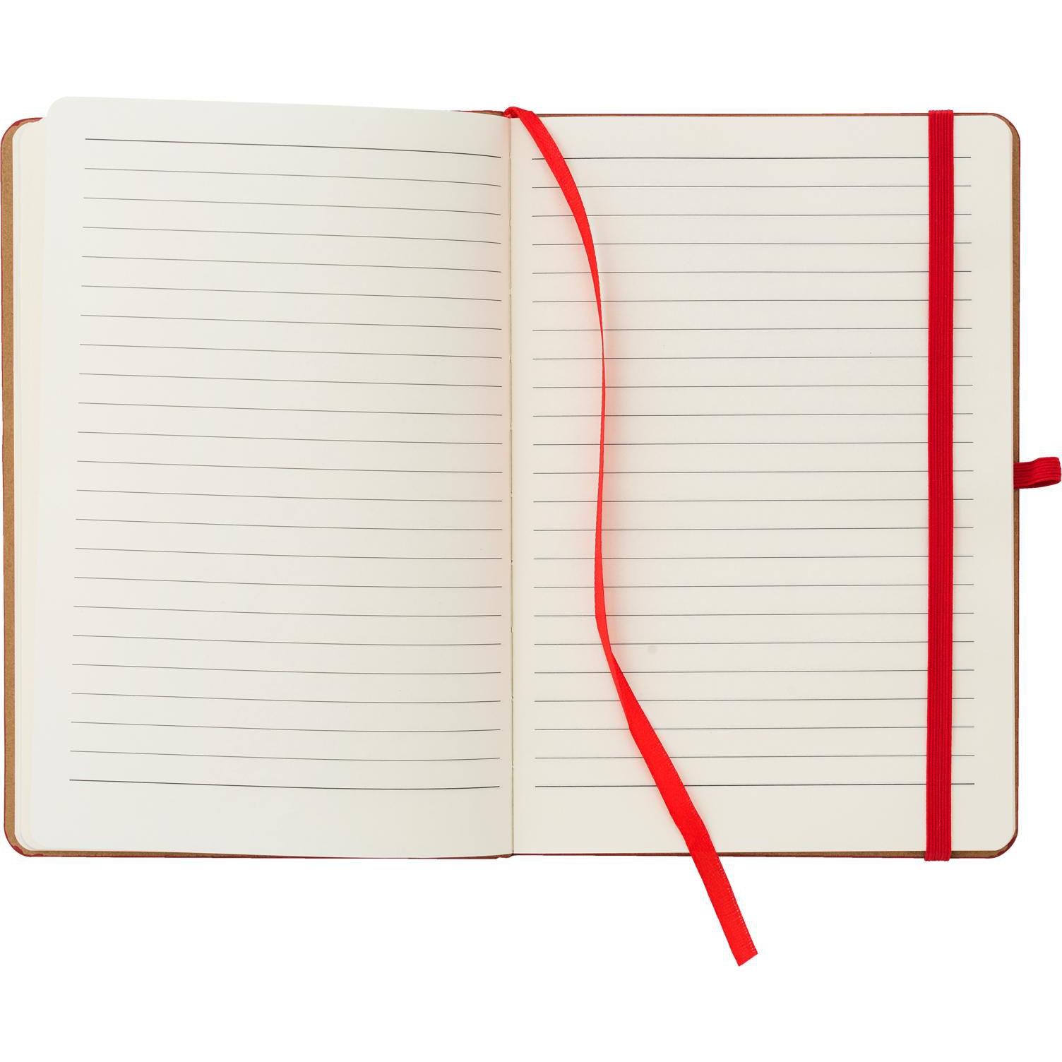Notizbuch Dorita aus PU und Bambus