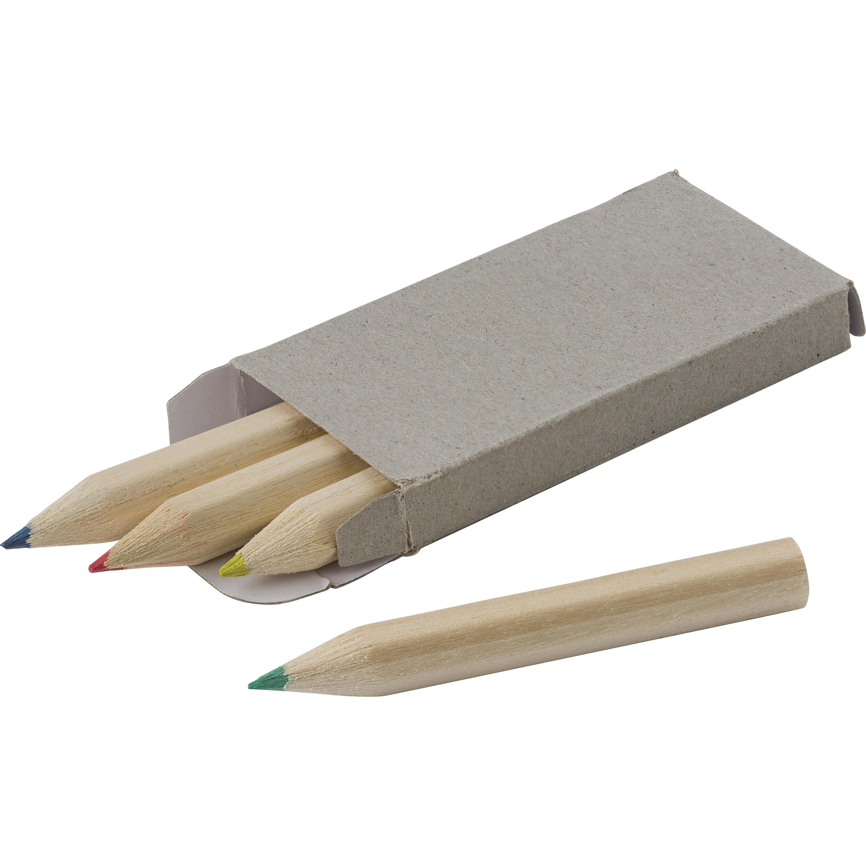 Mini-Buntstift Set aus Holz Kai