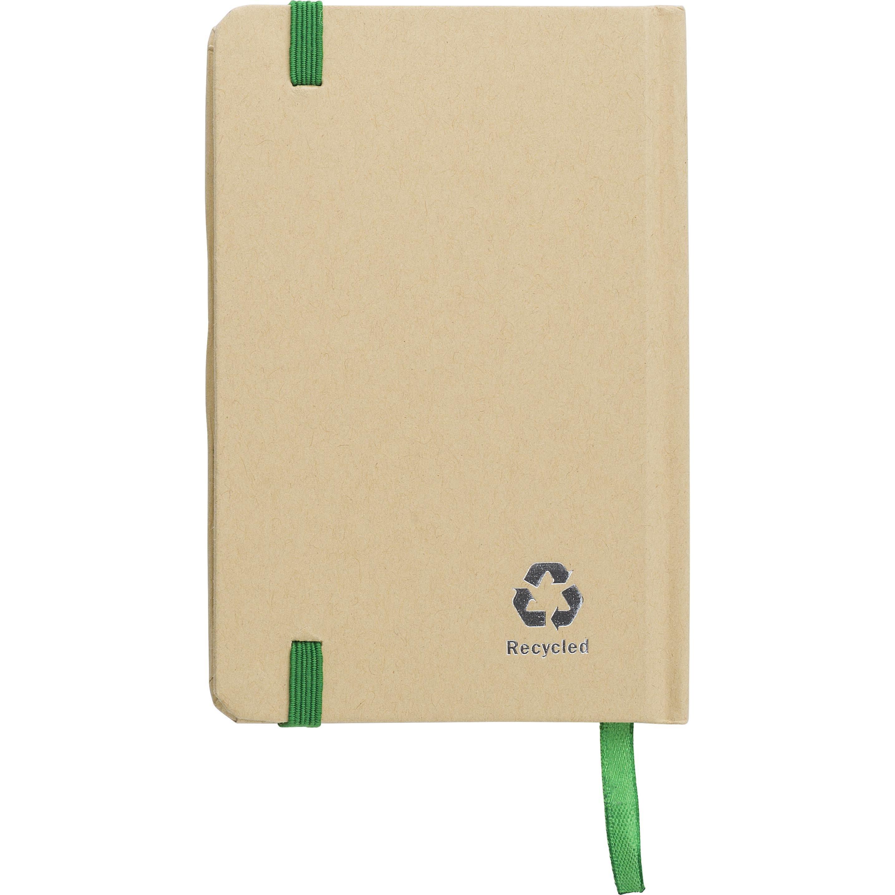 Notizbuch aus recyceltem Papier (A6)  John