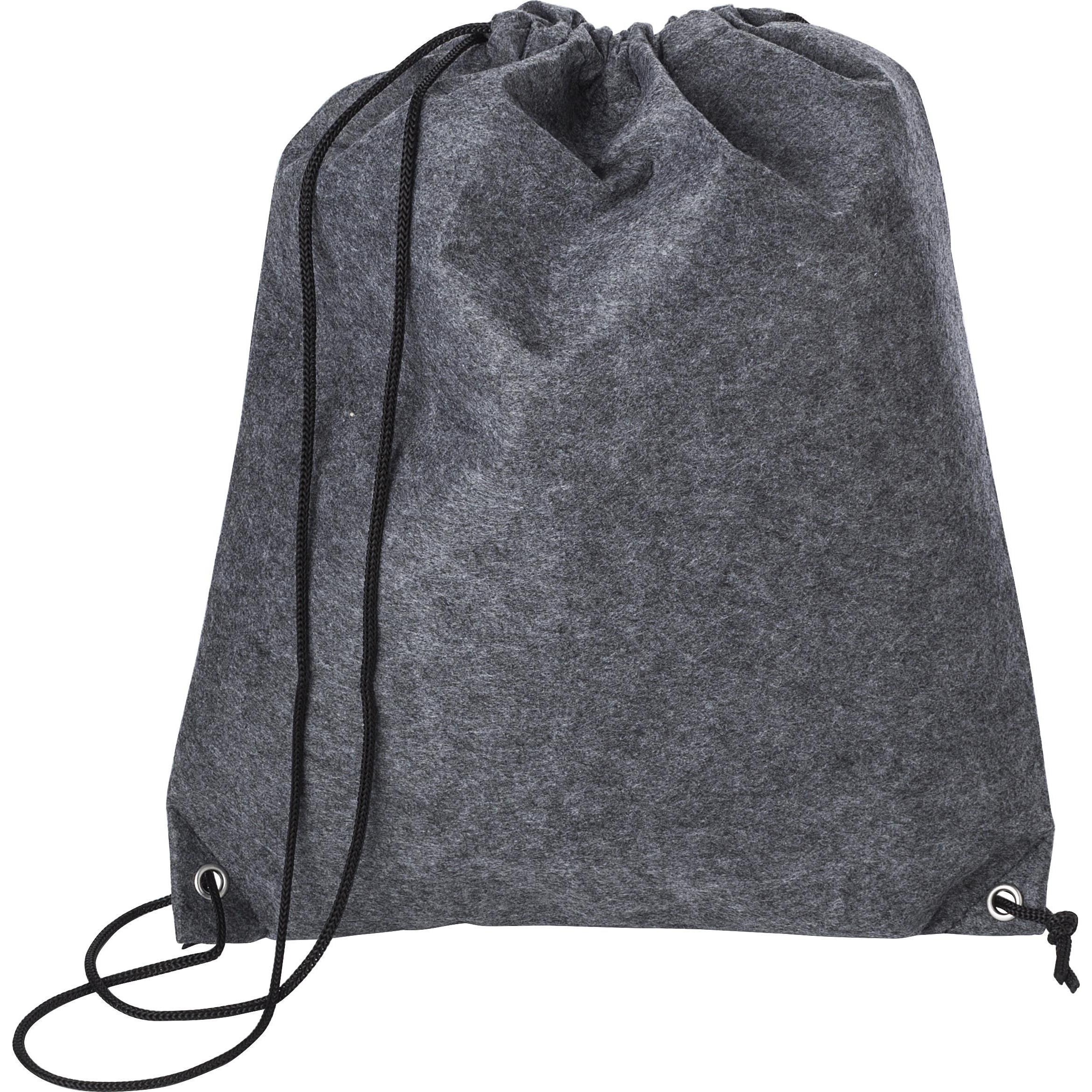 rPET-Filz-Rucksack mit Kordelzug Maya